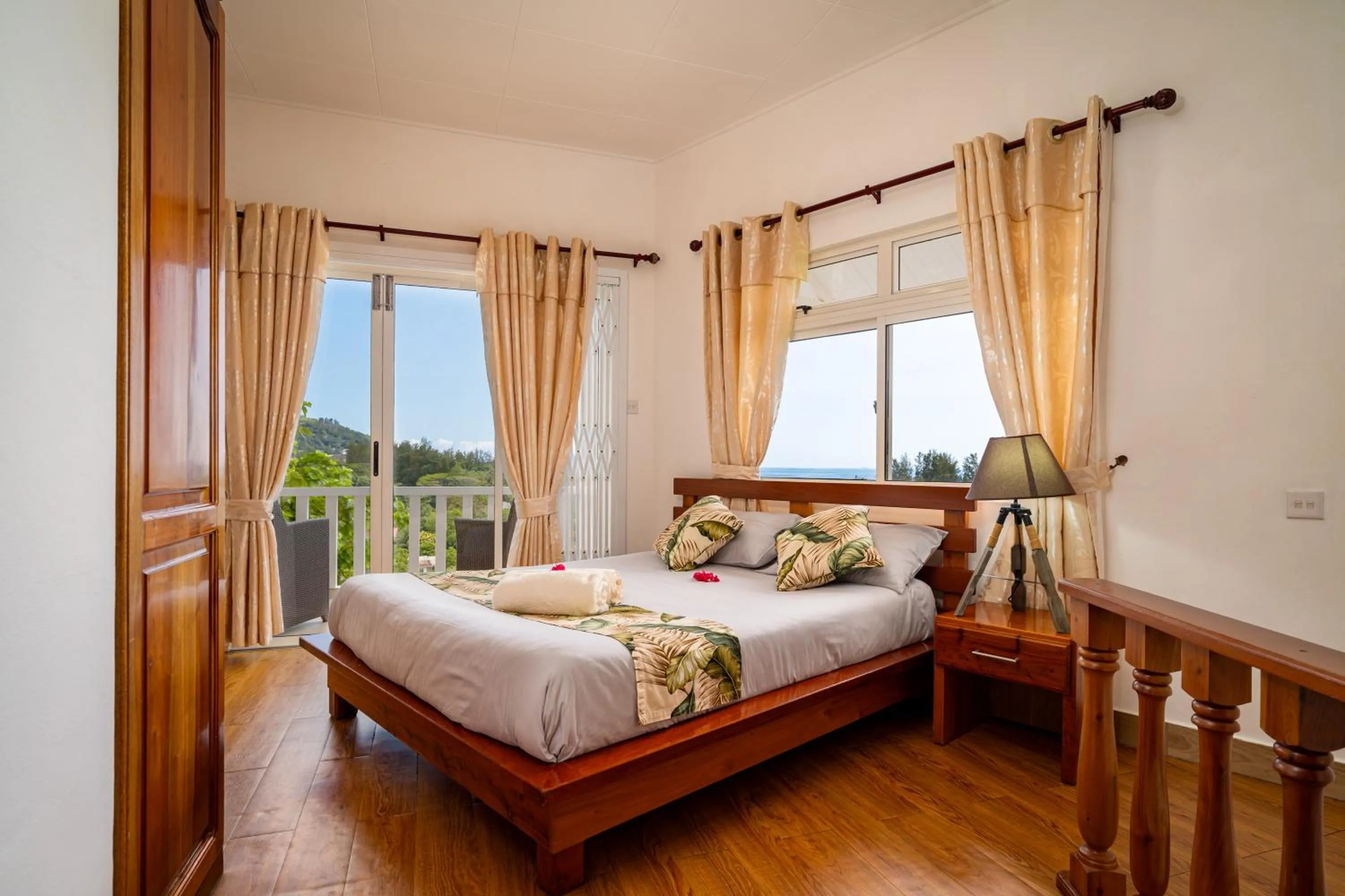 Bed in Au Cap Self Catering