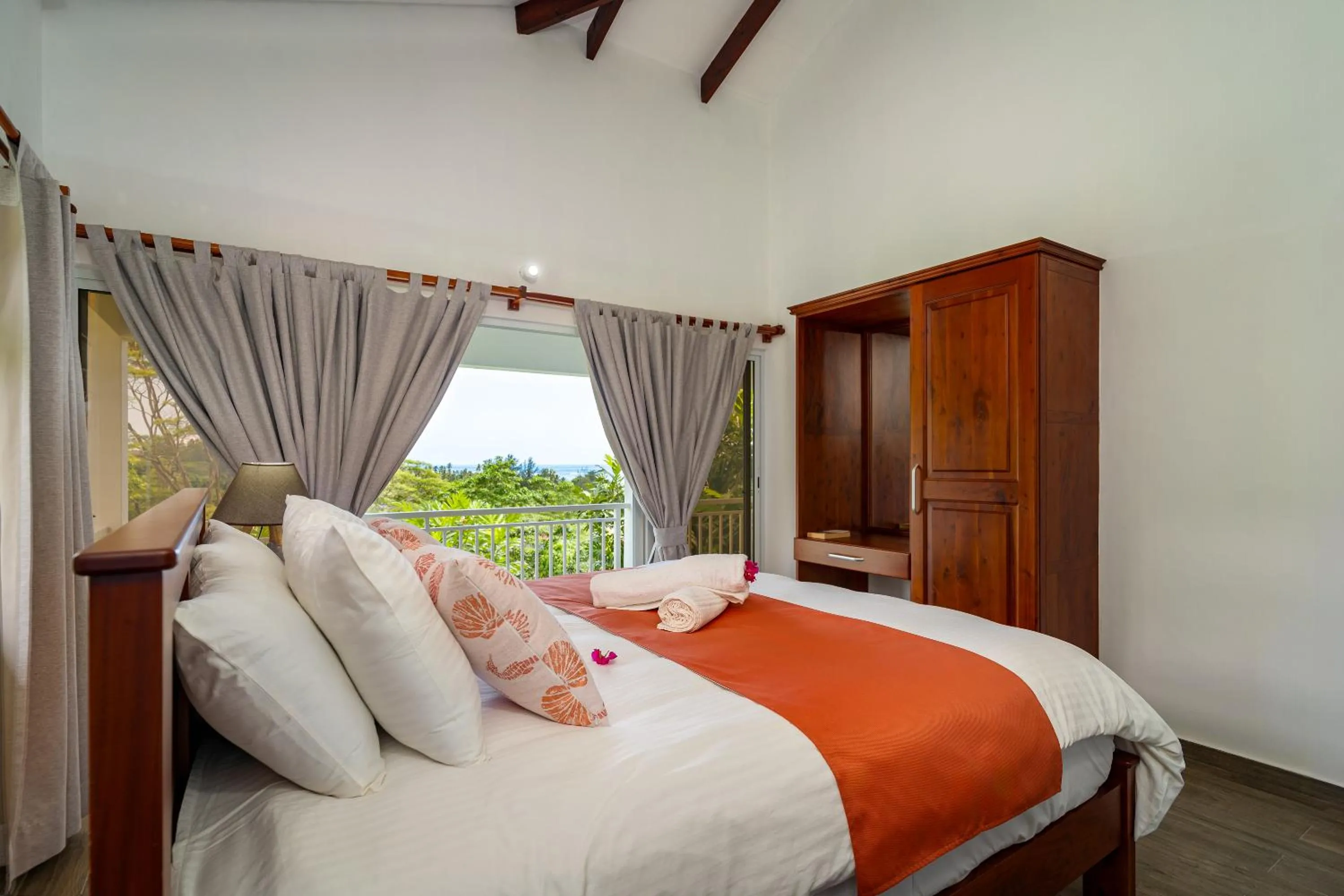 Bed in Au Cap Self Catering