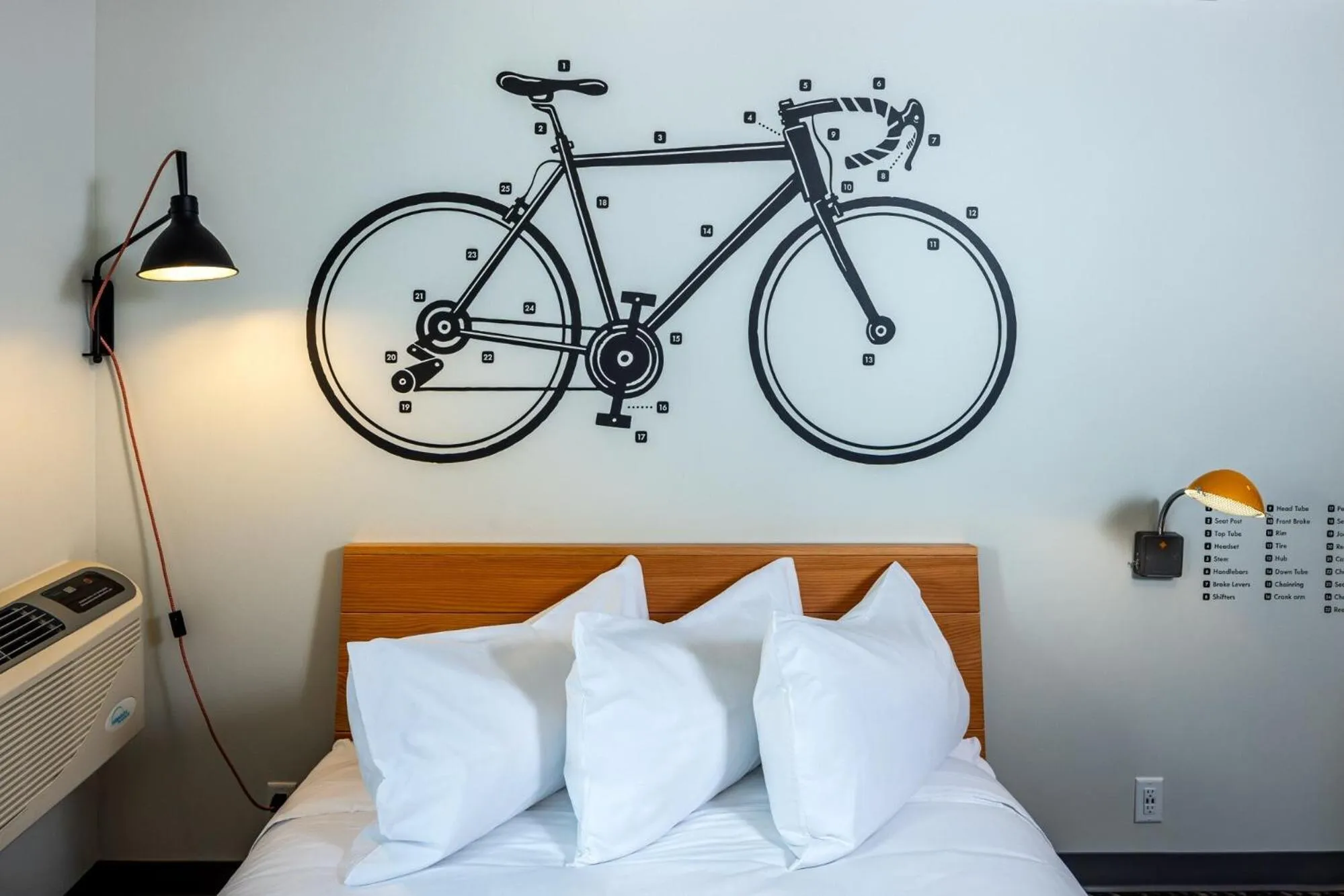 Bedroom, Bed in The SPARROW