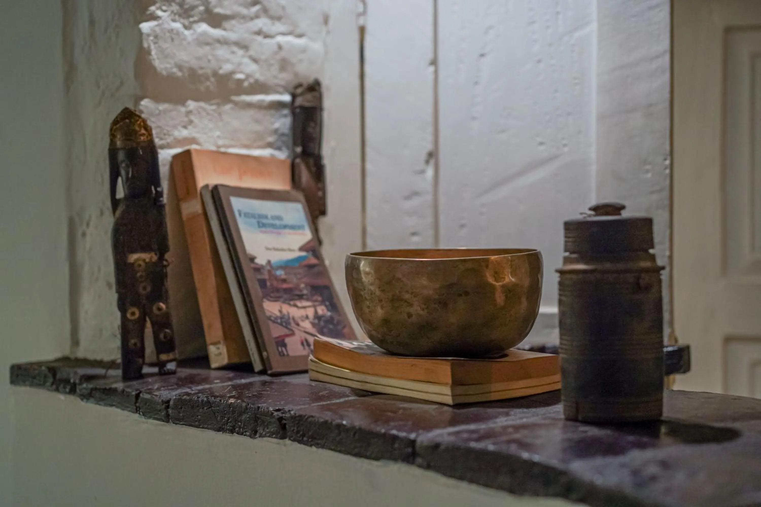 Decorative detail in Samsara Apartments by Baber Mahal Revisited