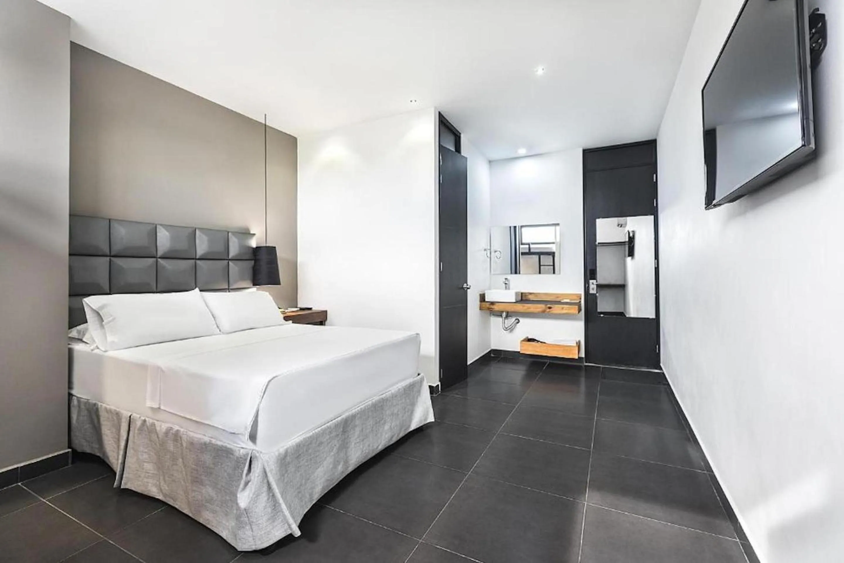 Bed in Hotel Cartagena DC