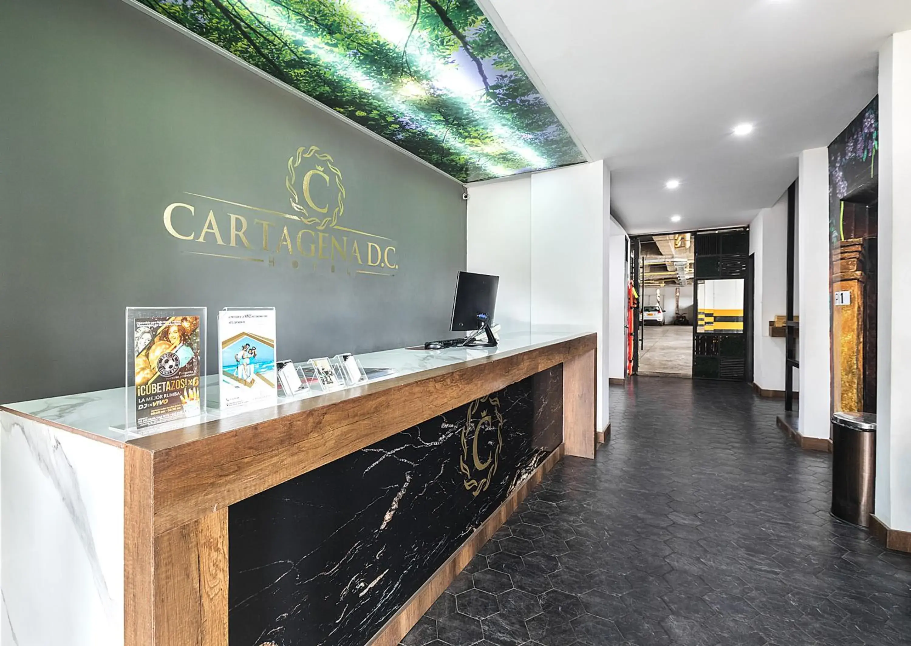 Lobby or reception in Hotel Cartagena DC Lobby or reception in Hotel Cartagena DC