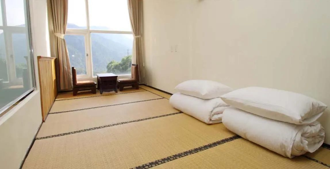 Bedroom, Bed in Hotspring World Wulai