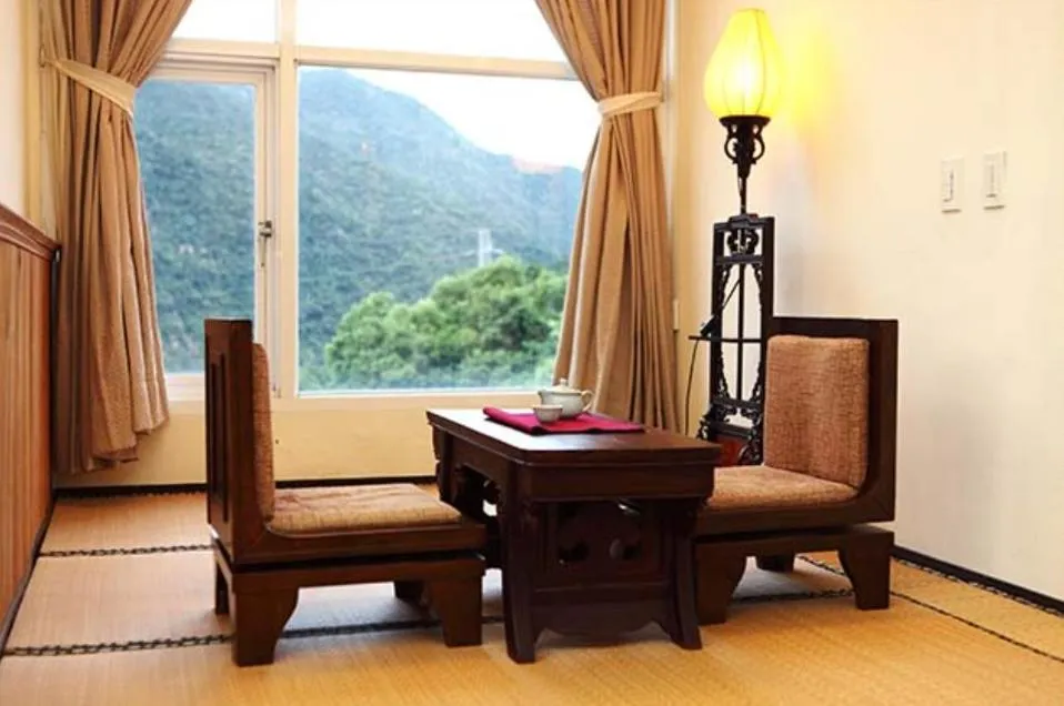 Dining area in Hotspring World Wulai