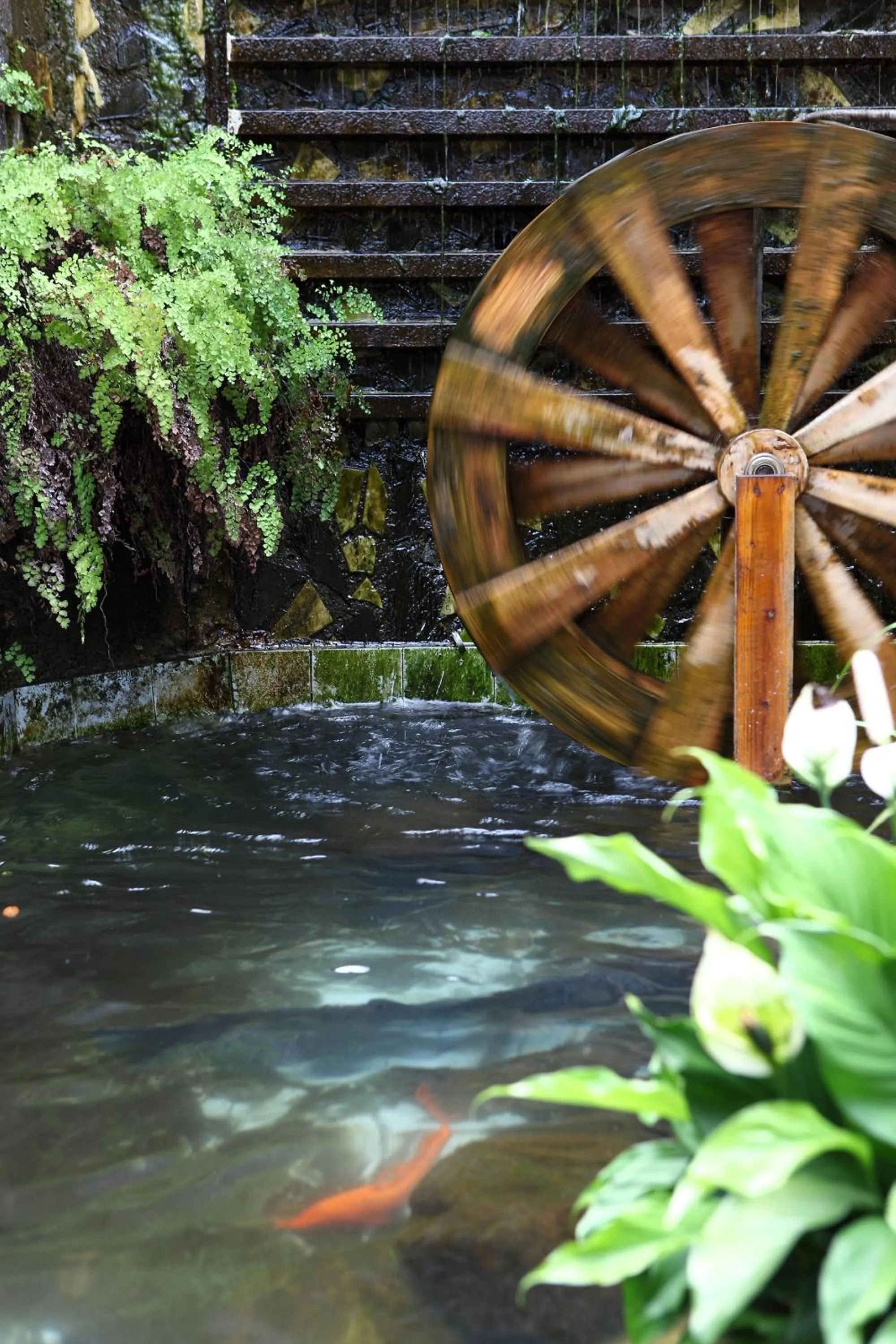 Decorative detail in Hotspring World Wulai