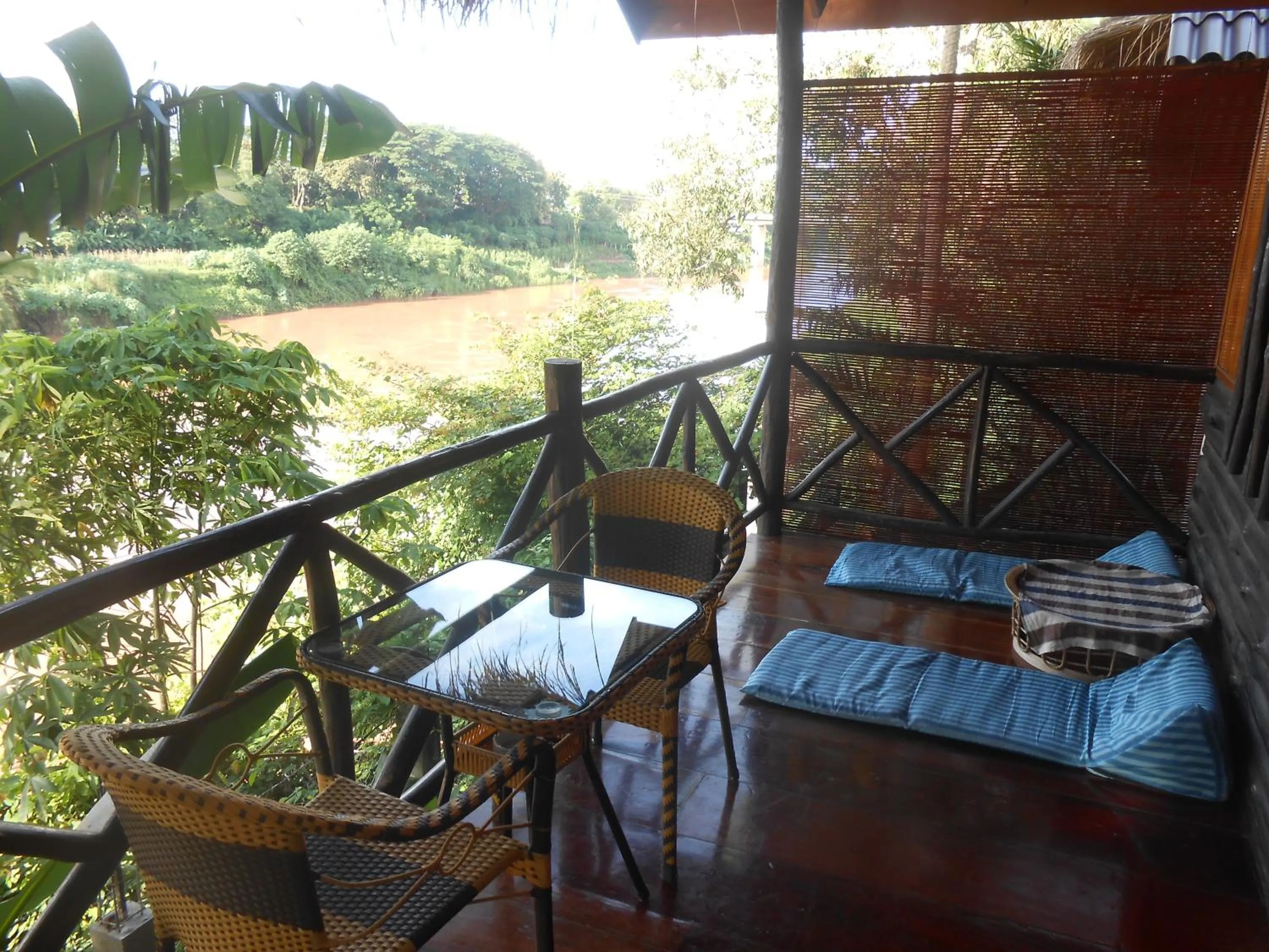 Balcony/Terrace in Thongbay Guesthouse