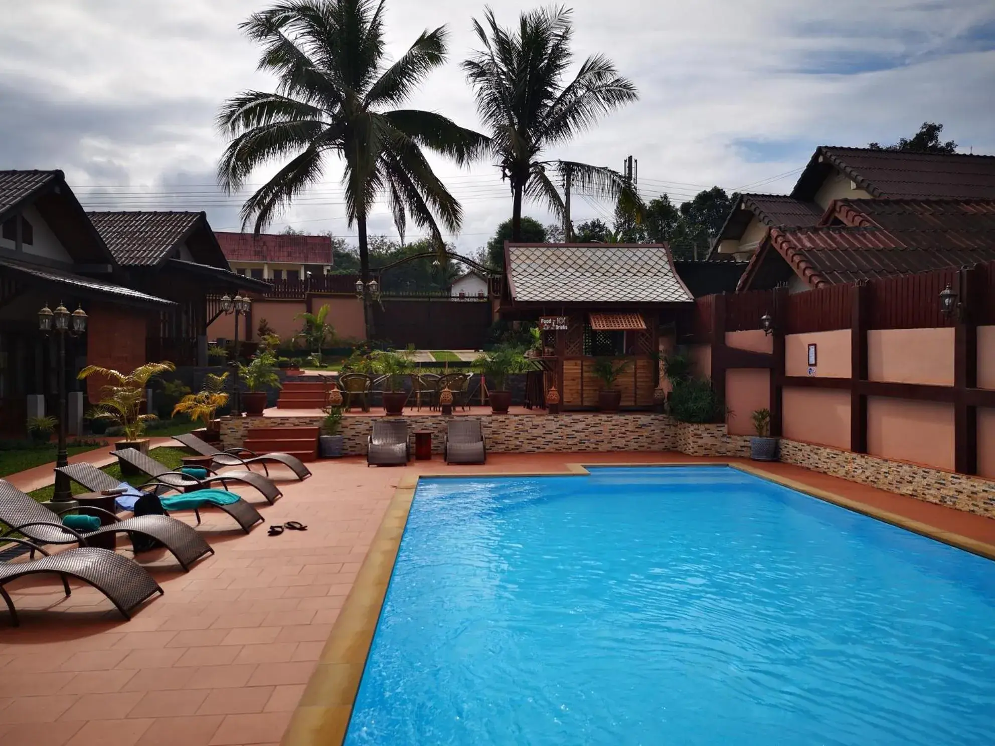 Swimming pool in Thongbay Guesthouse Swimming pool in Thongbay Guesthouse
