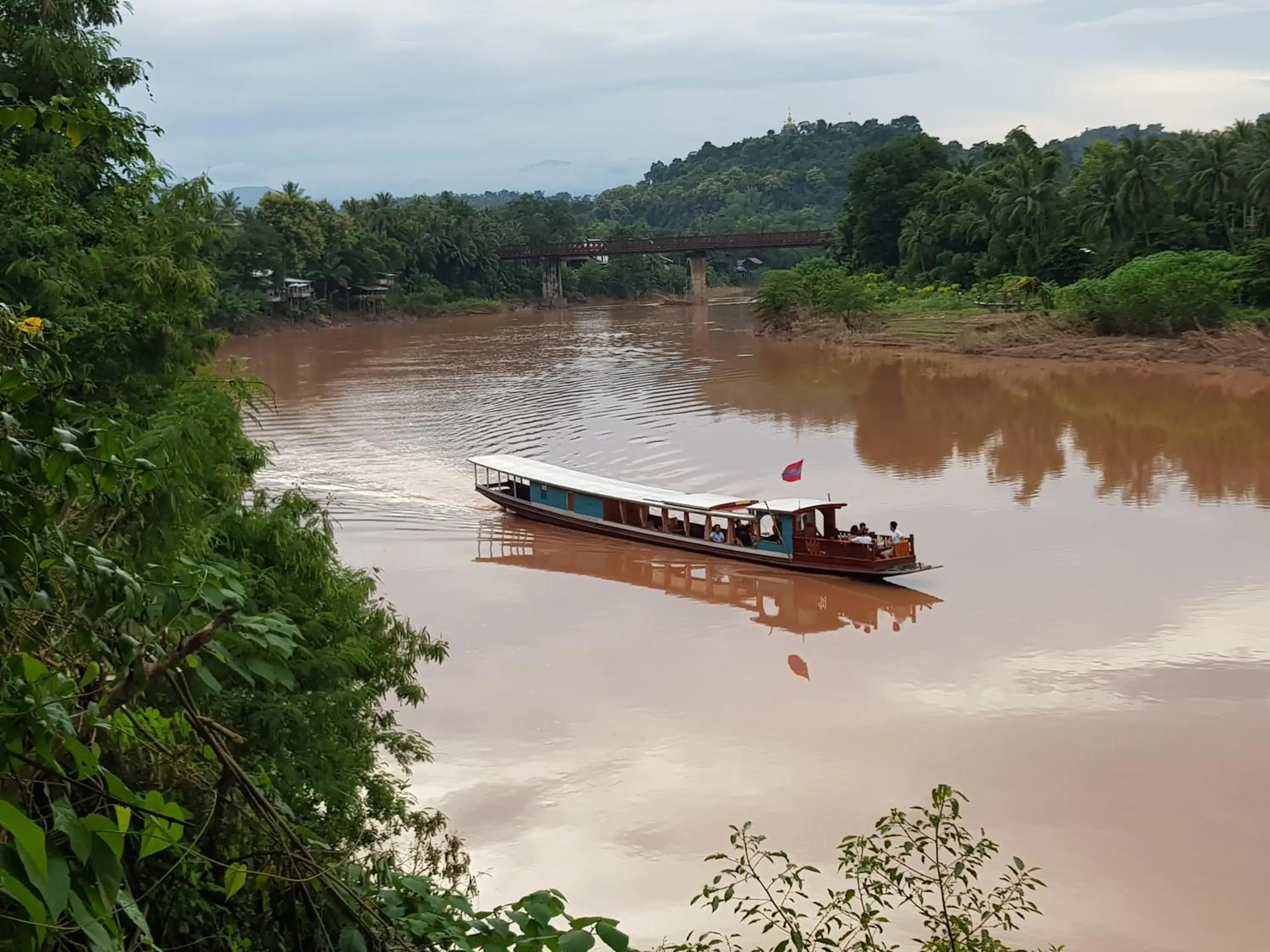 River view in Thongbay Guesthouse River view in Thongbay Guesthouse
