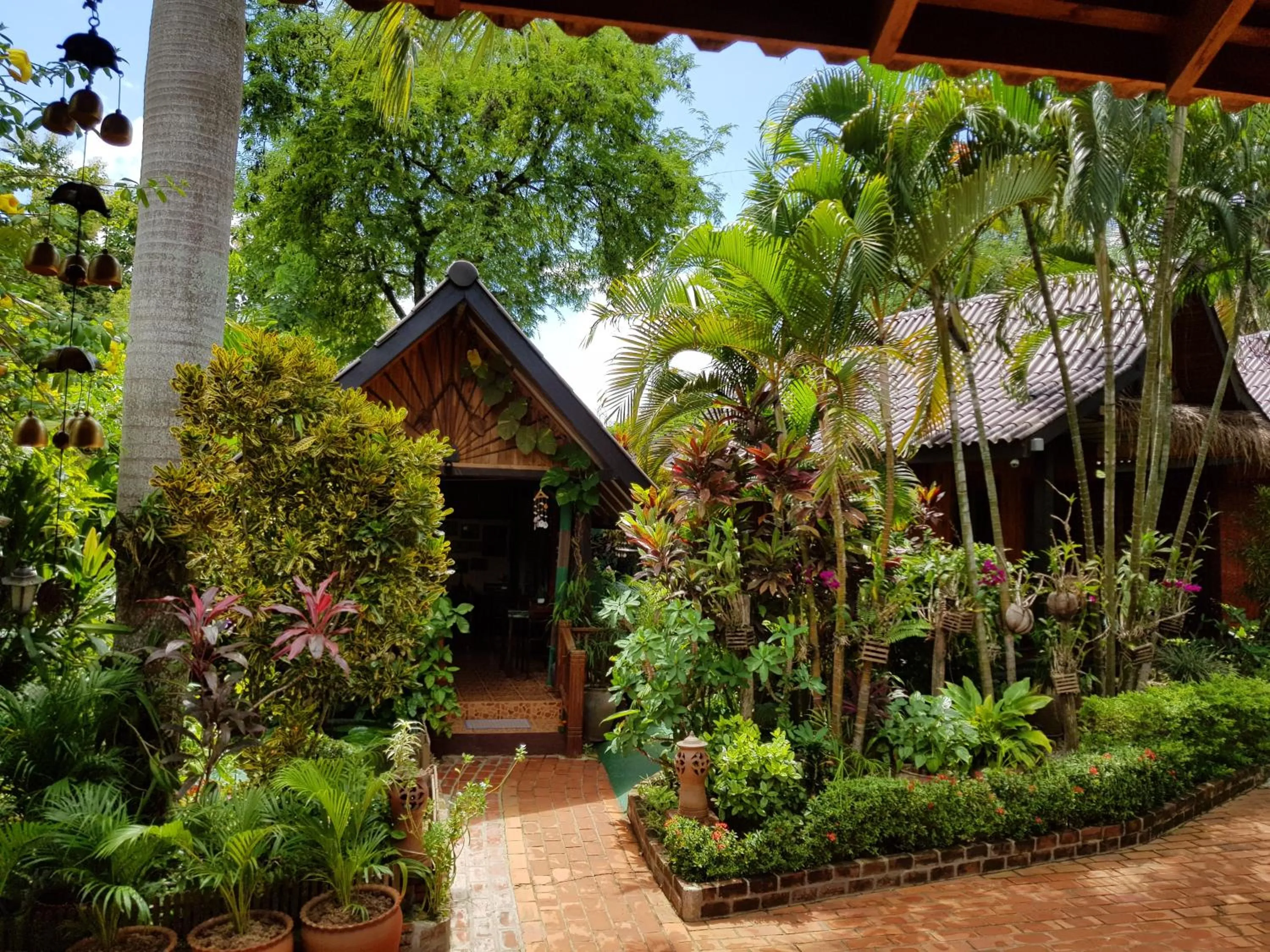 Garden in Thongbay Guesthouse