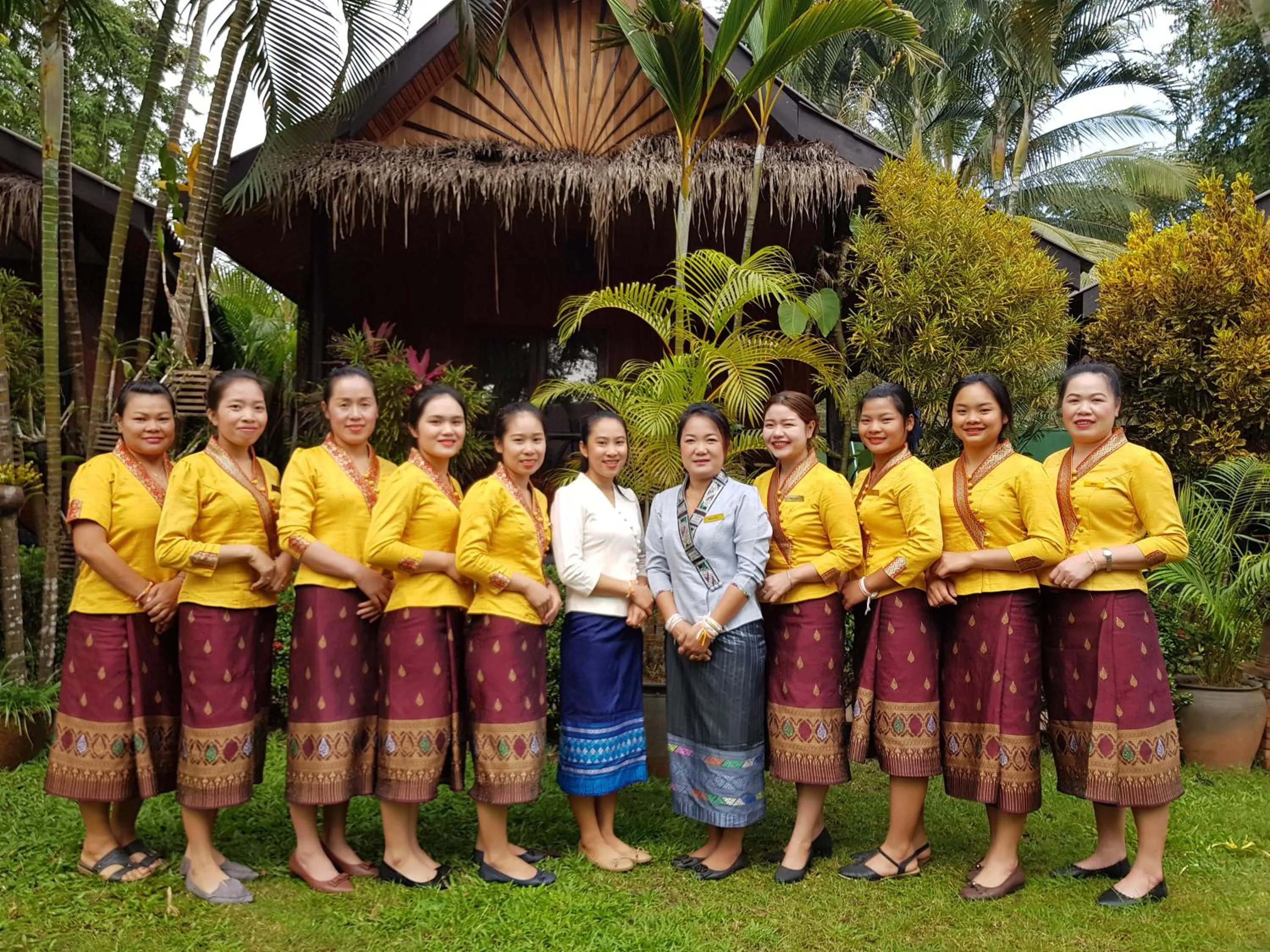 Staff in Thongbay Guesthouse