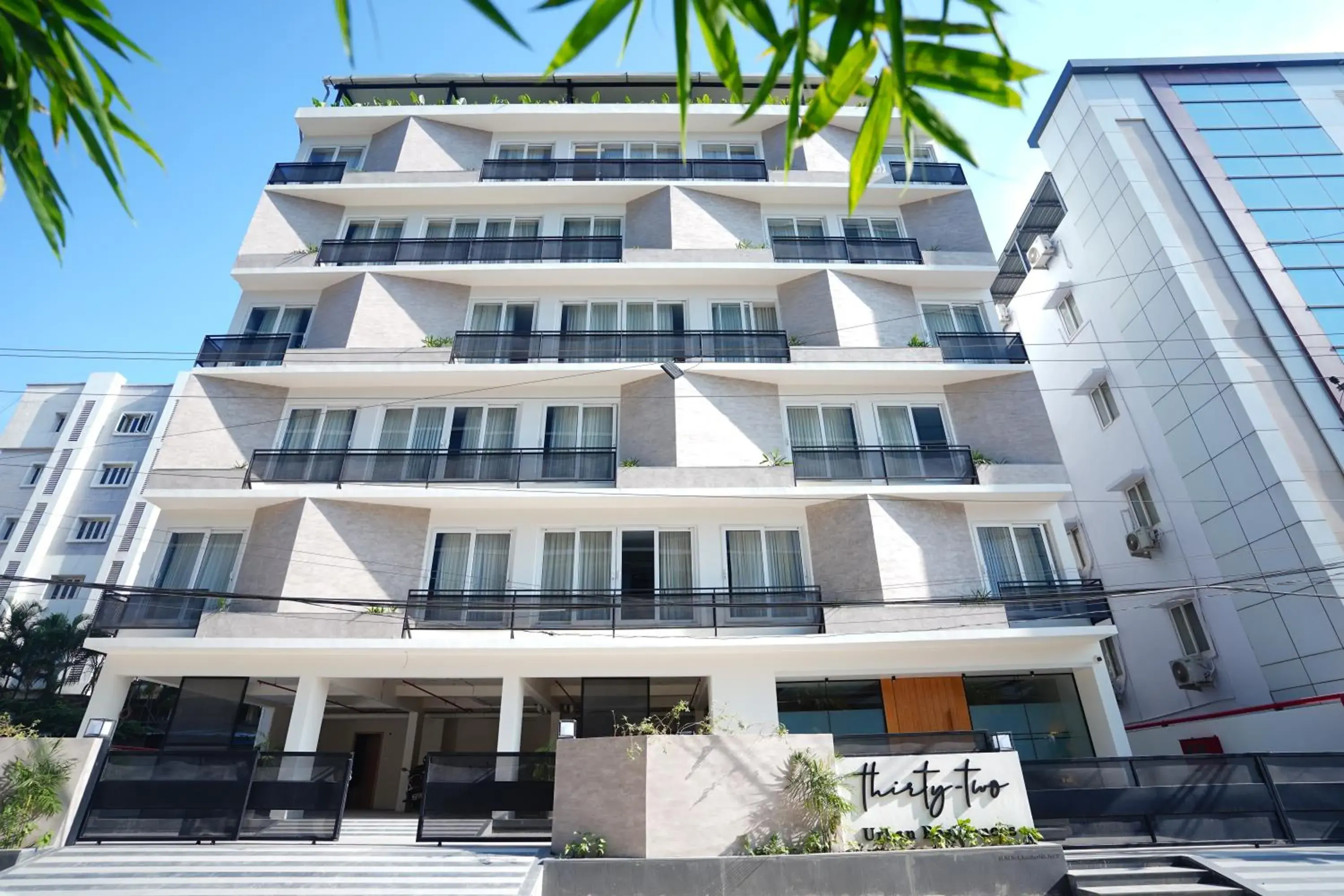 Property building in 32 Urban by Akoya Hotels - Gachibowli, West Hyderabad Property building in 32 Urban by Akoya Hotels - Gachibowli, West Hyderabad