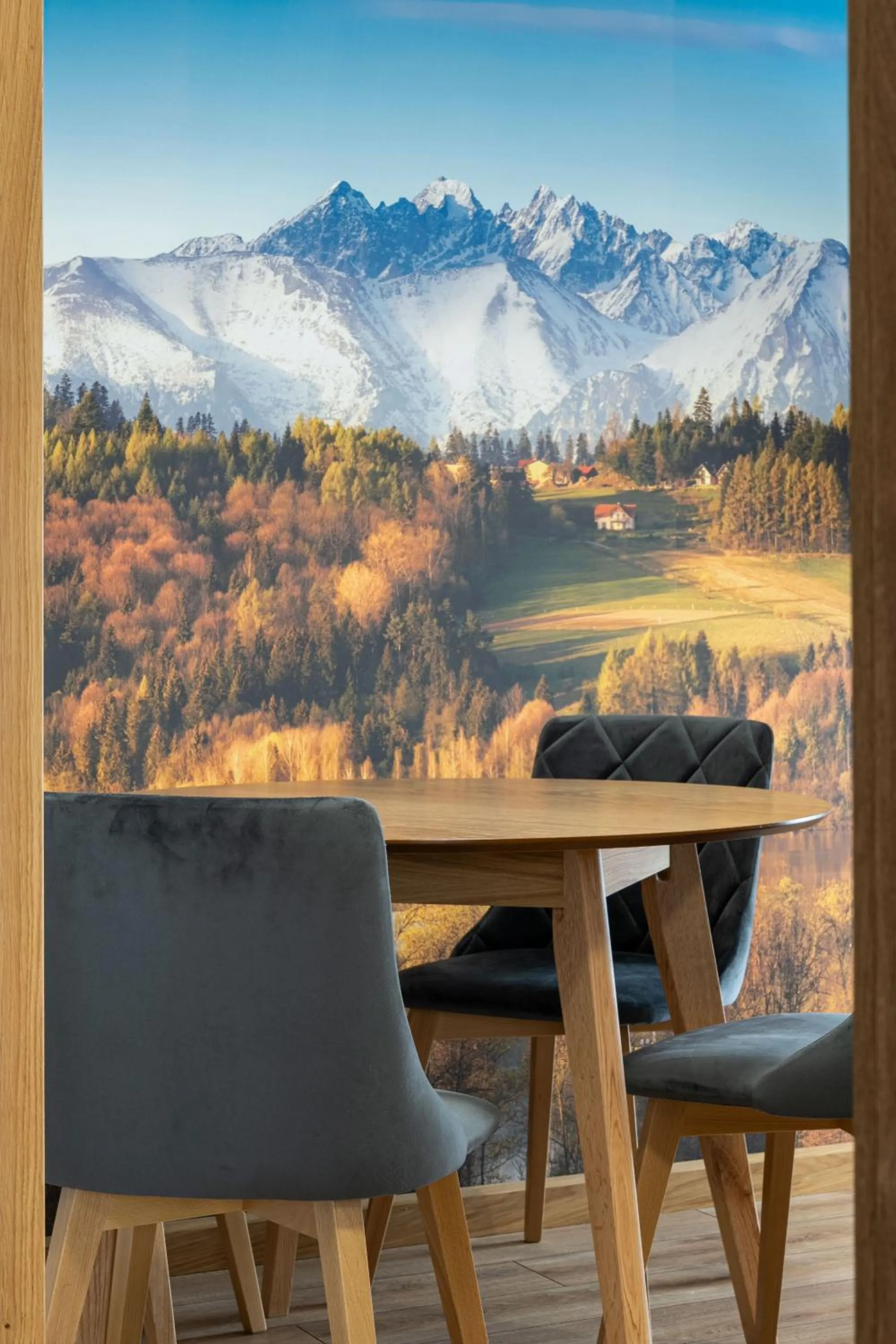 Dining area in Willa Nosalowa Dolina