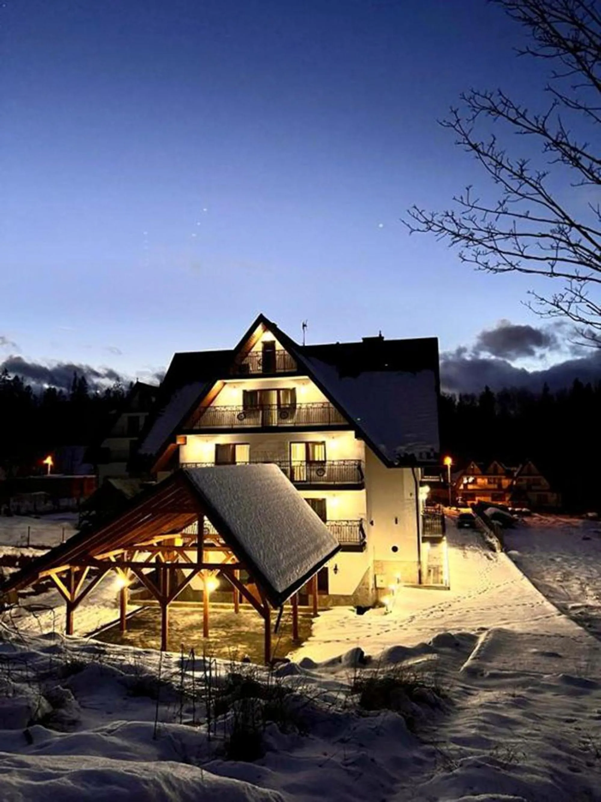 Property building in Willa Nosalowa Dolina