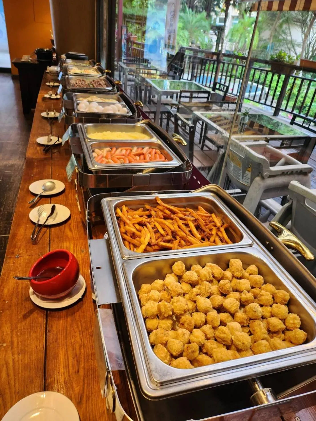 Breakfast in LIDO FORESTRY SPA RESORT