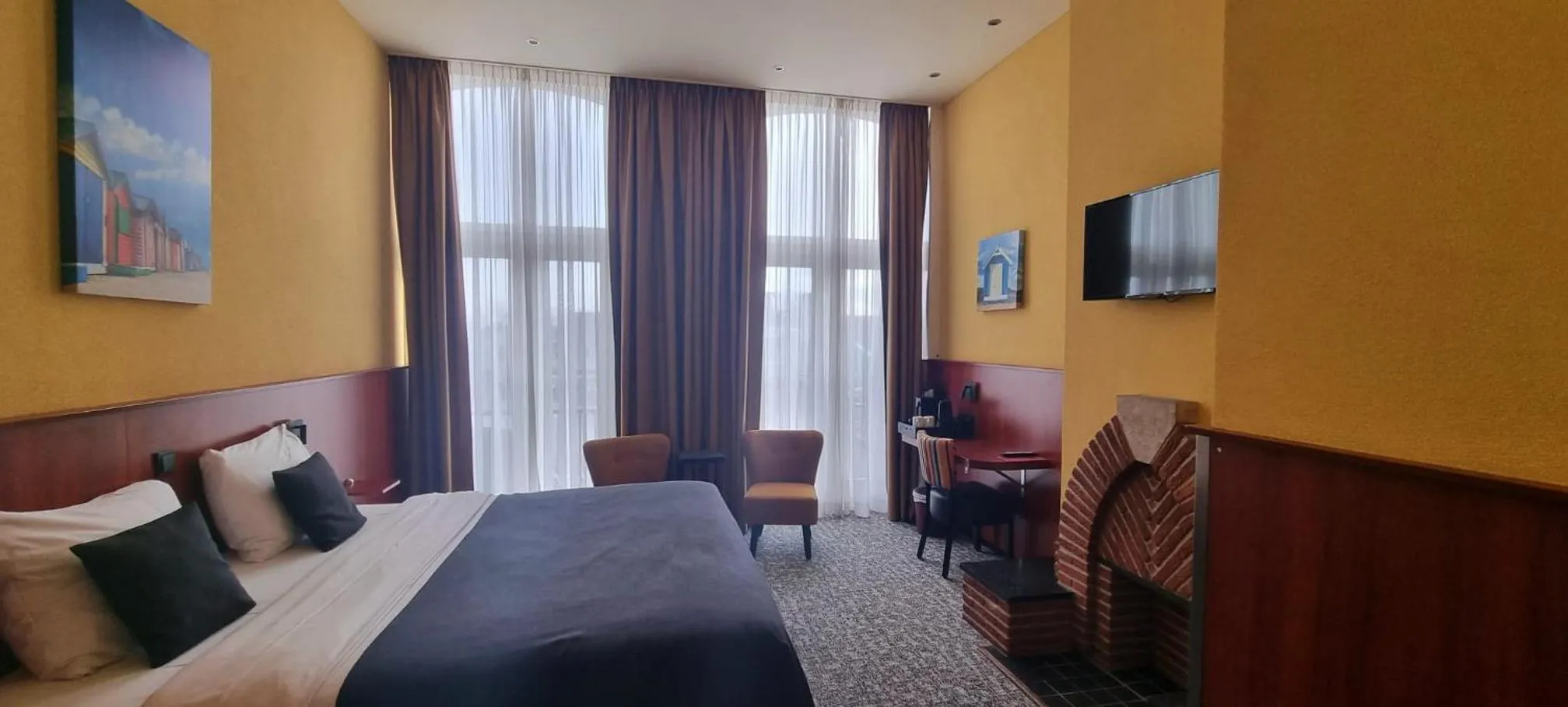 Bed in Hotel en privé-wellness De Nieuwe Doelen