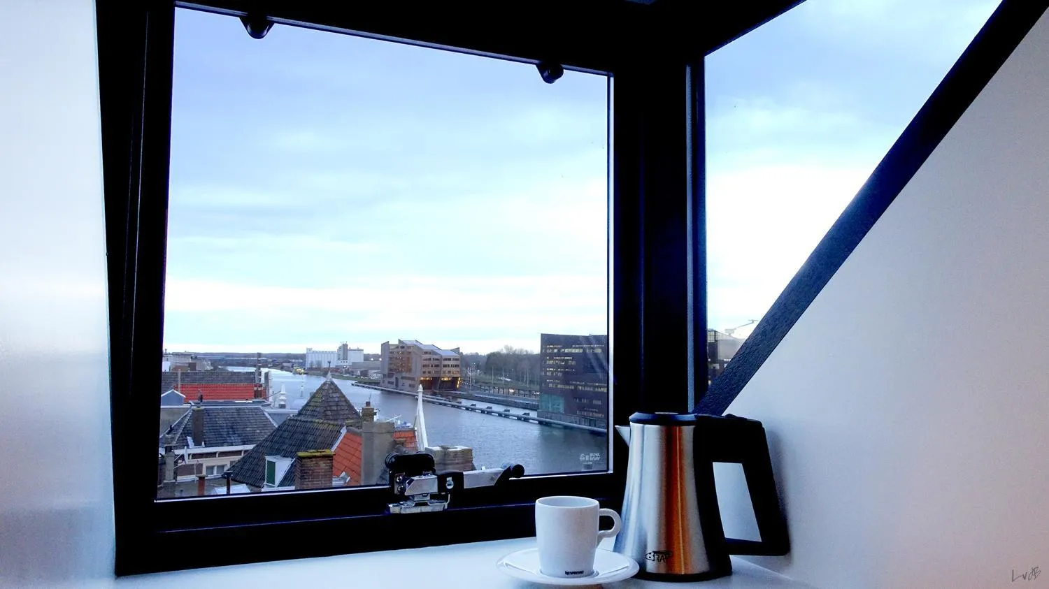 River view in Hotel en privé-wellness De Nieuwe Doelen