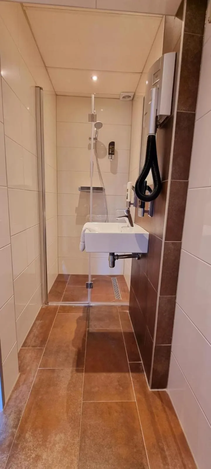 Shower in Hotel en privé-wellness De Nieuwe Doelen
