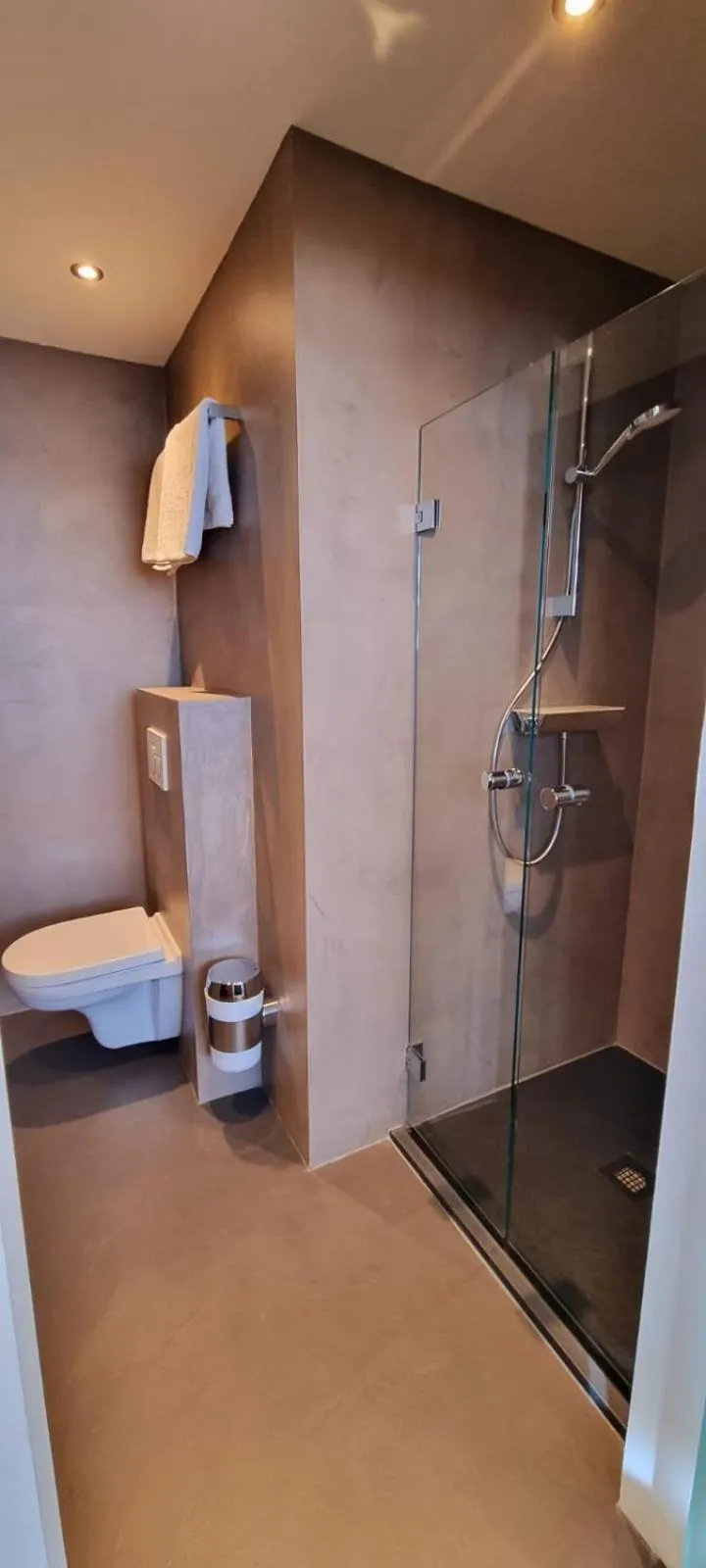 Shower in Hotel en privé-wellness De Nieuwe Doelen