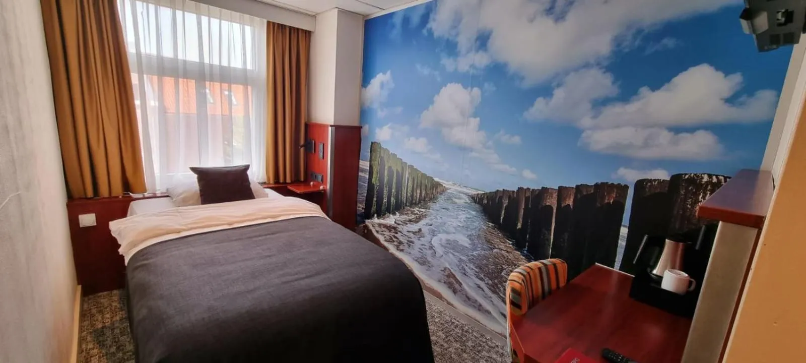 Bed in Hotel en privé-wellness De Nieuwe Doelen