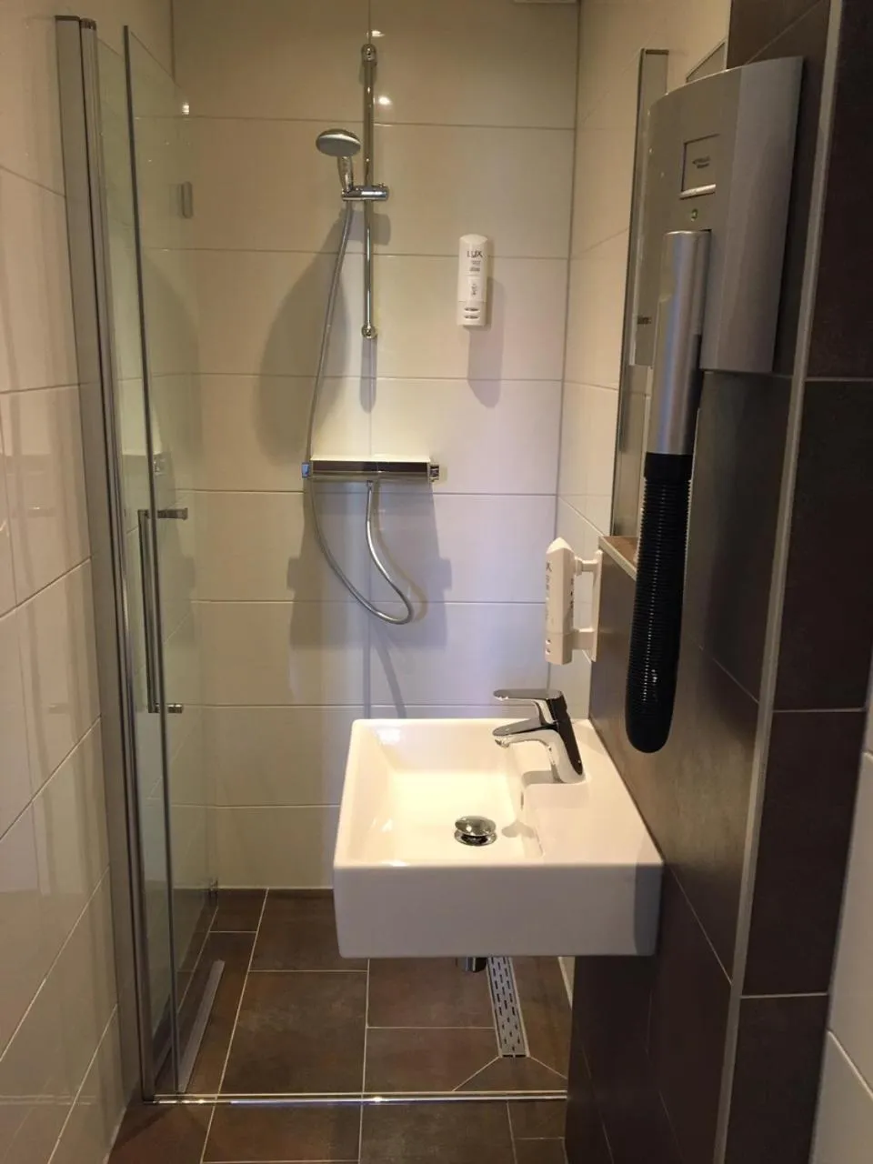 Bathroom in Hotel en privé-wellness De Nieuwe Doelen