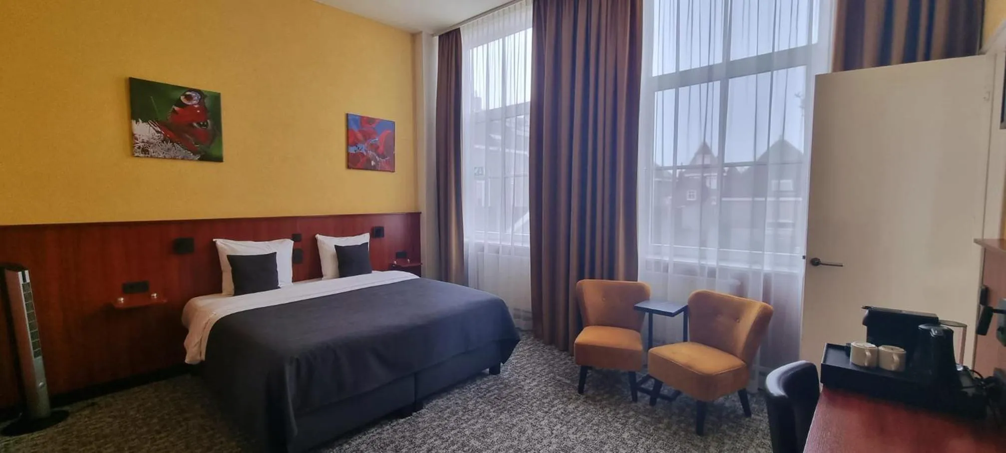 Bed in Hotel en privé-wellness De Nieuwe Doelen