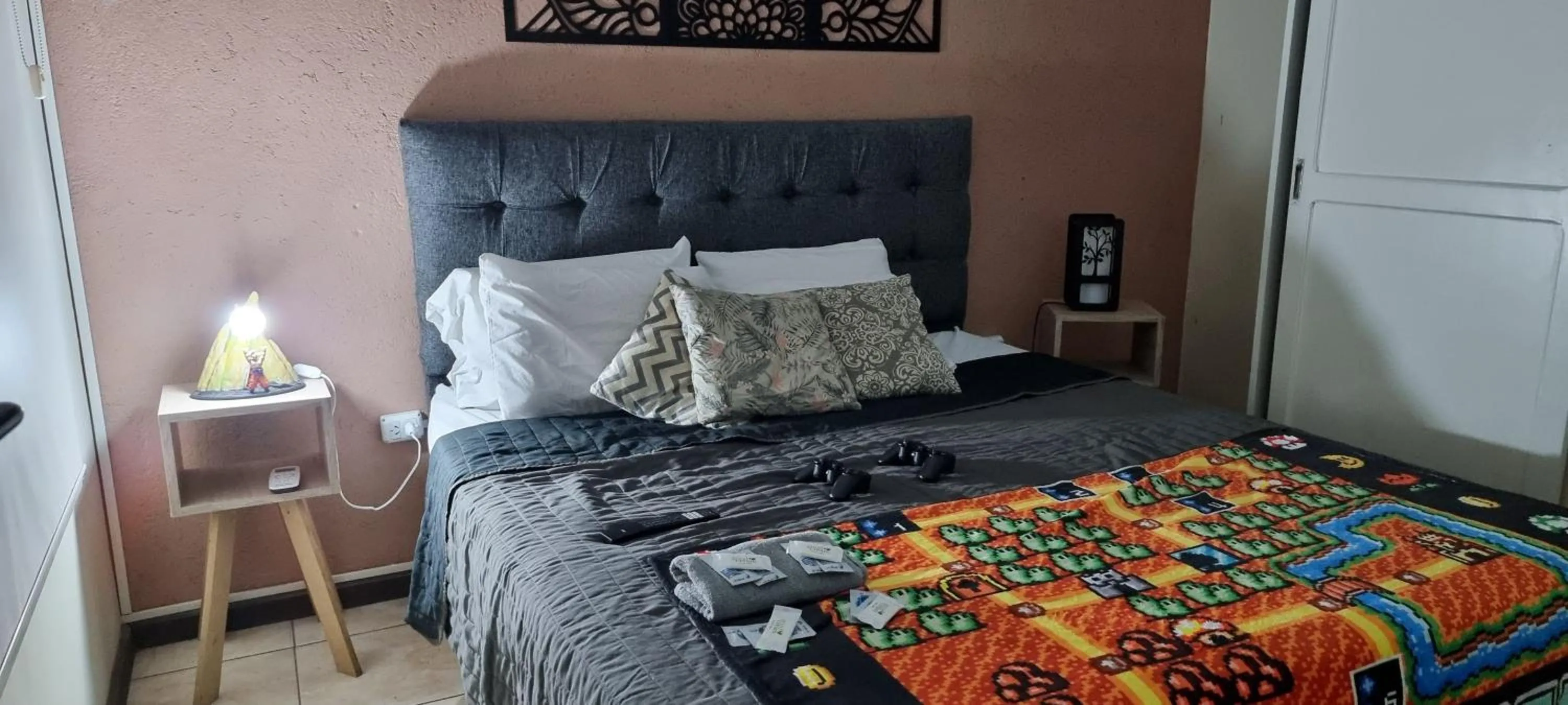 Bed in Apex Apart