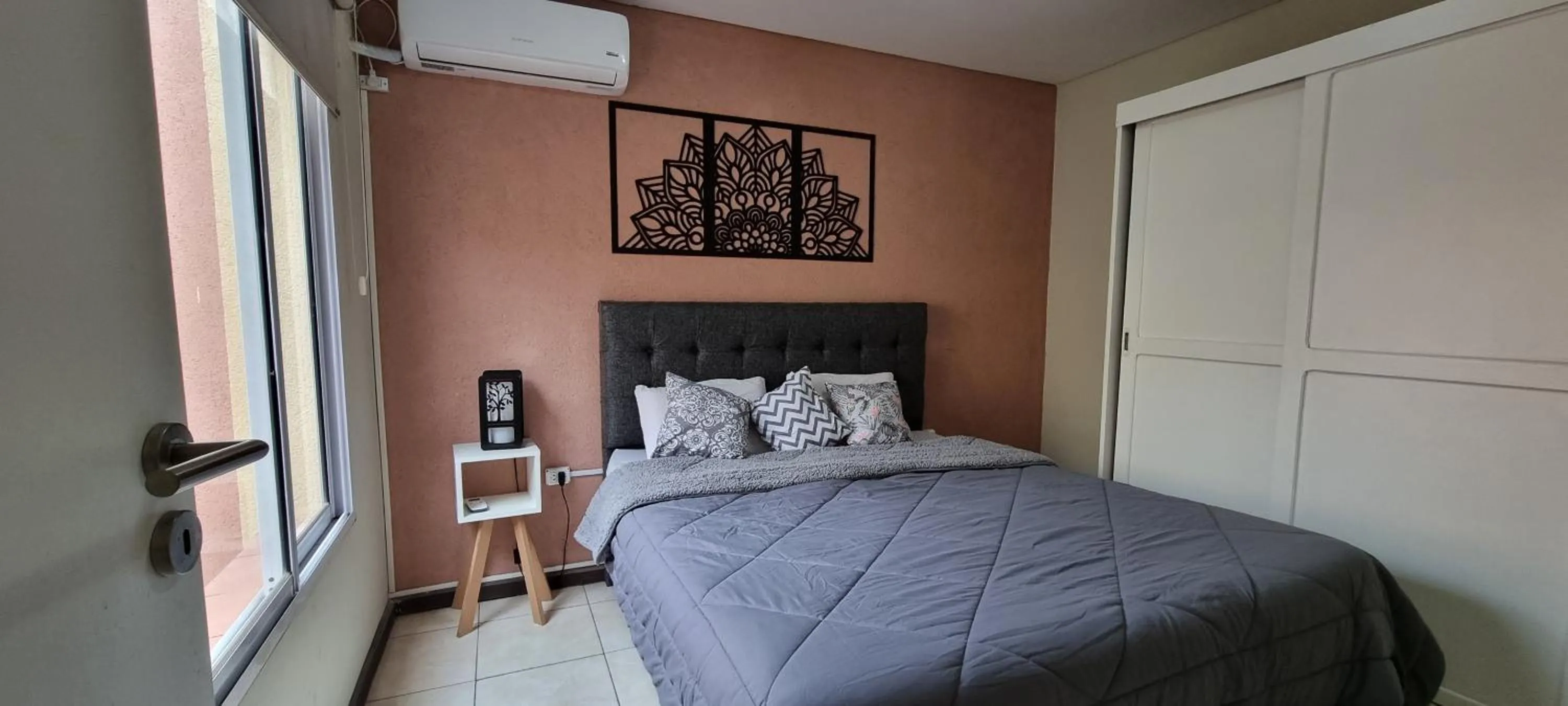 Bed in Apex Apart