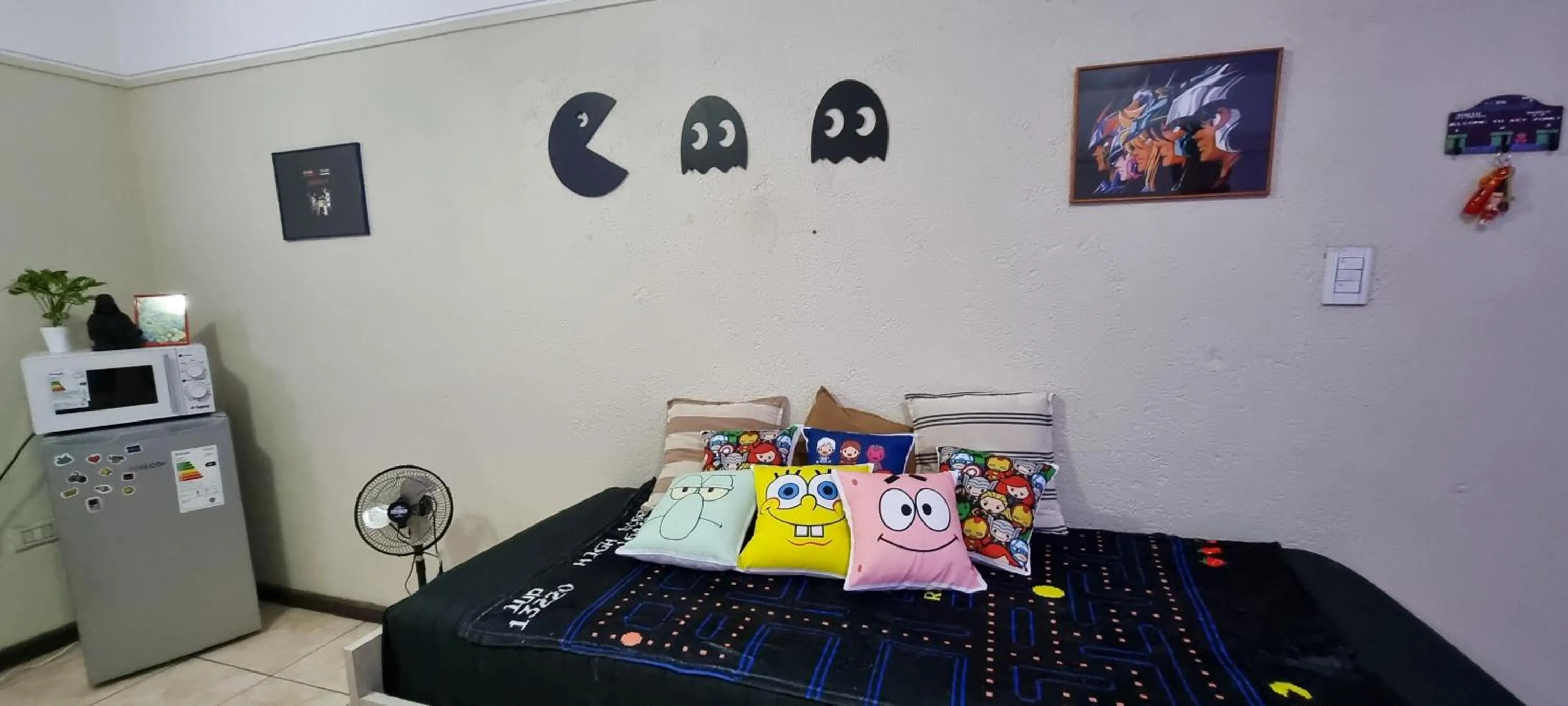 Bed in Apex Apart