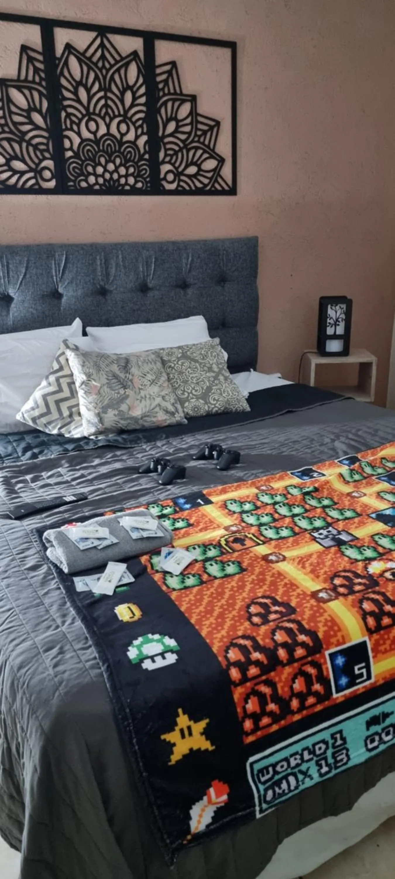 Bed in Apex Apart