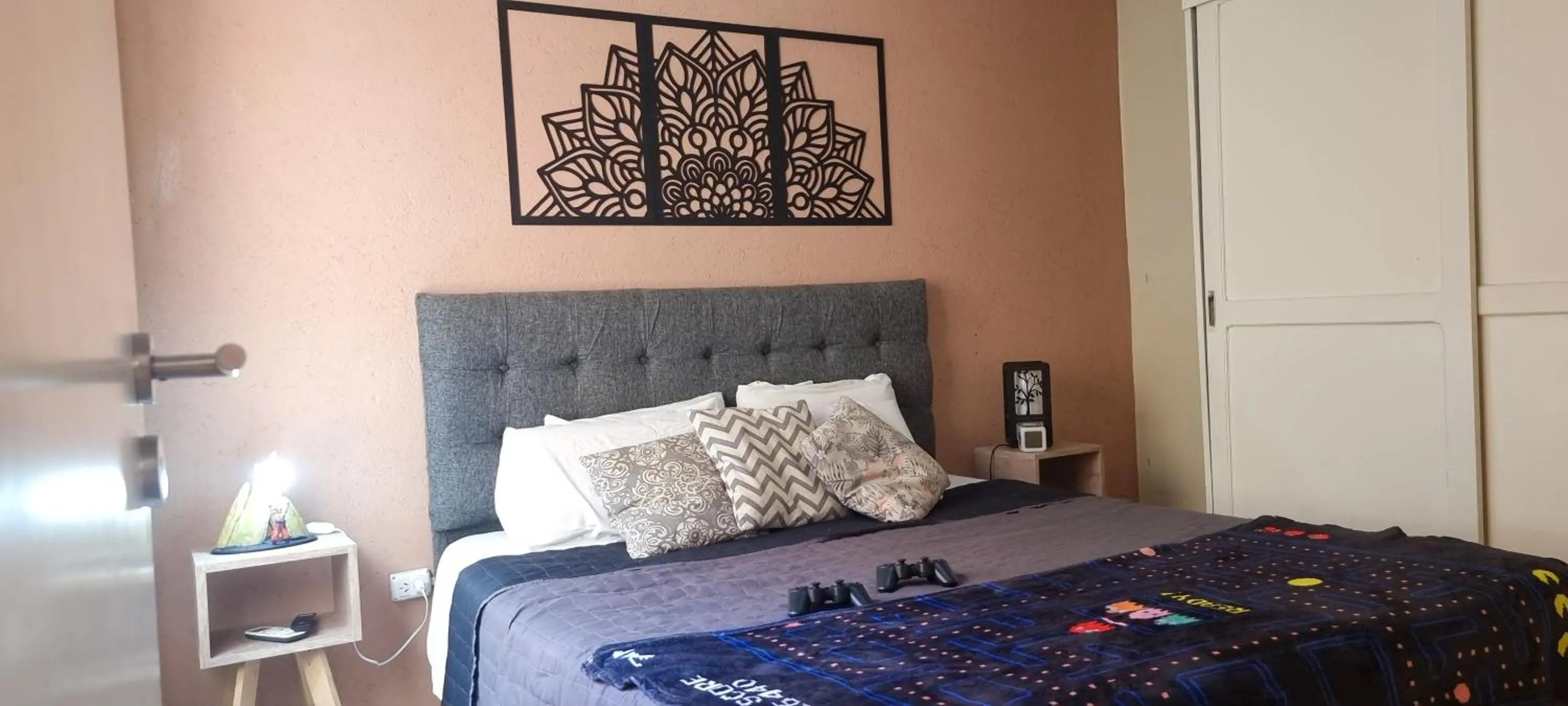 Bed in Apex Apart