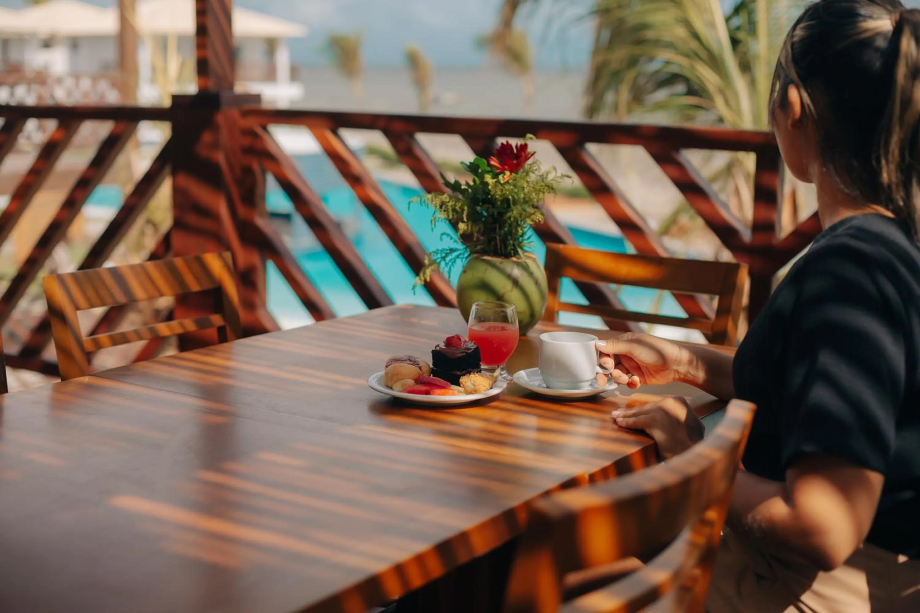 Restaurant/places to eat in Oiti Beach Resort Tutoia