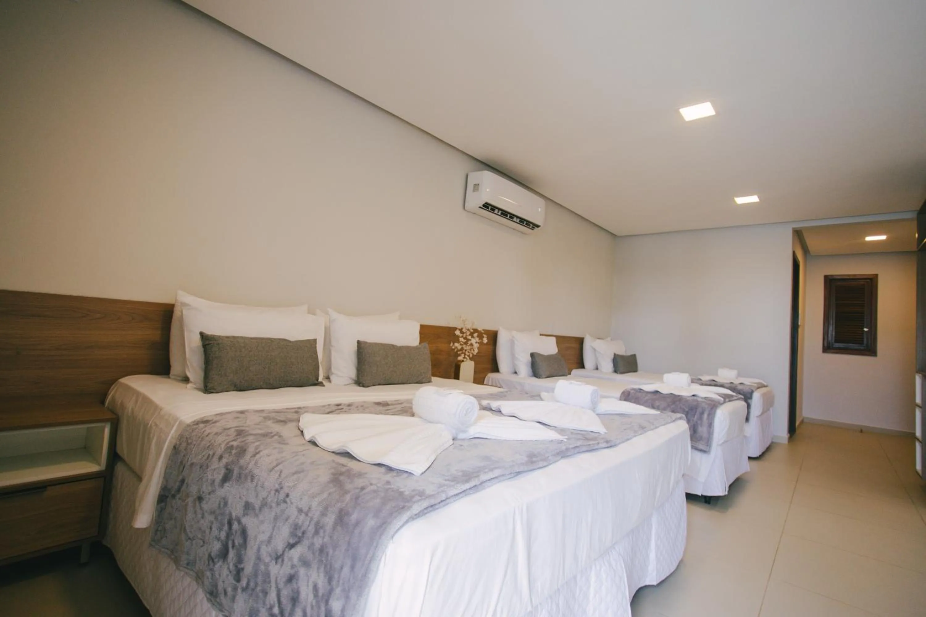 Bed in Oiti Beach Resort Tutoia