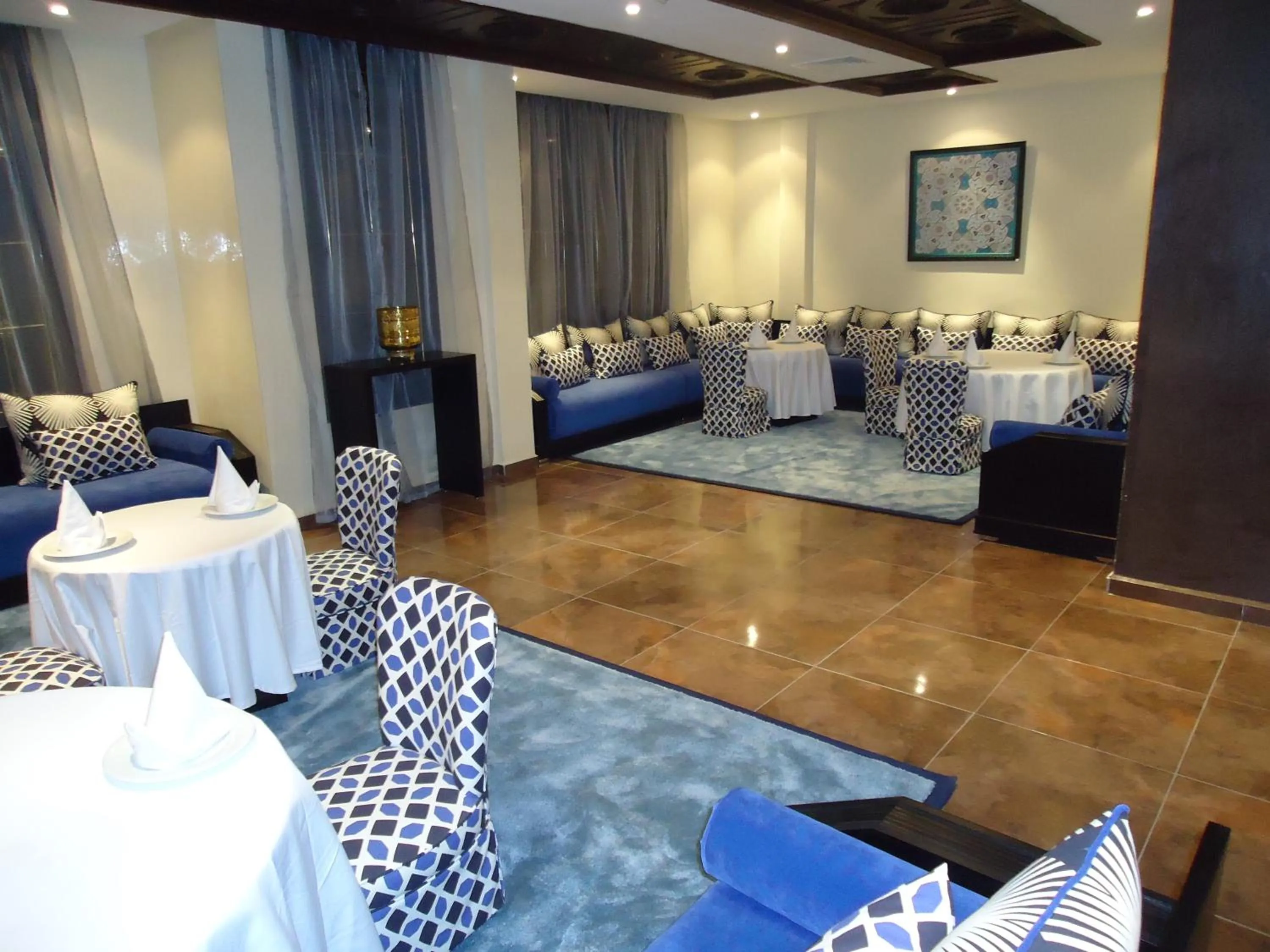 Communal lounge/ TV room in Hotel Emilio Moretti