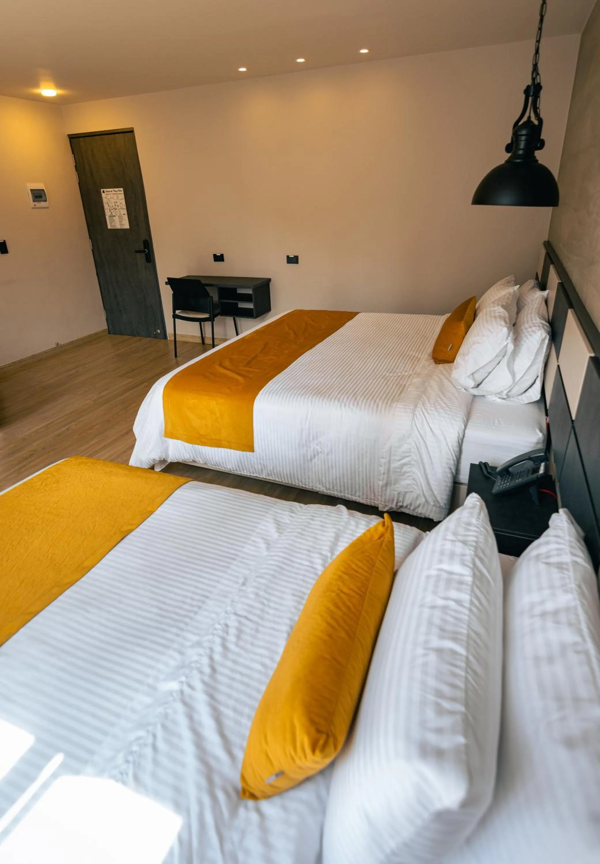 Bed in Balmoral Plaza Hotel