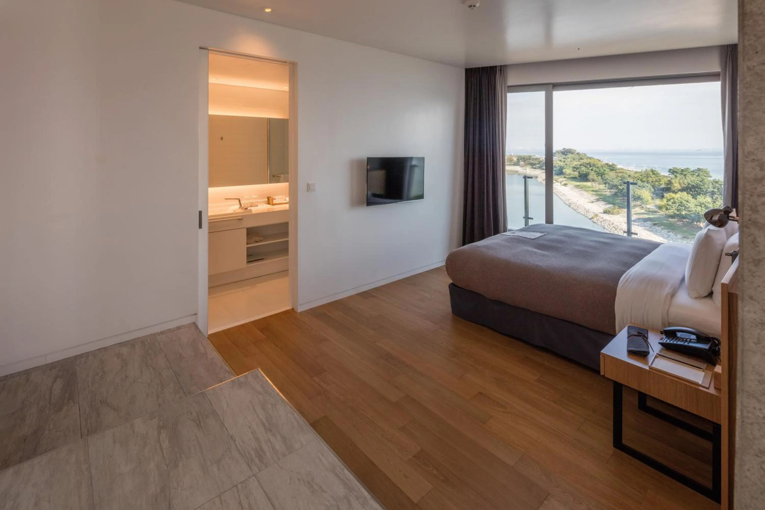 Bed in Nest Hotel Incheon