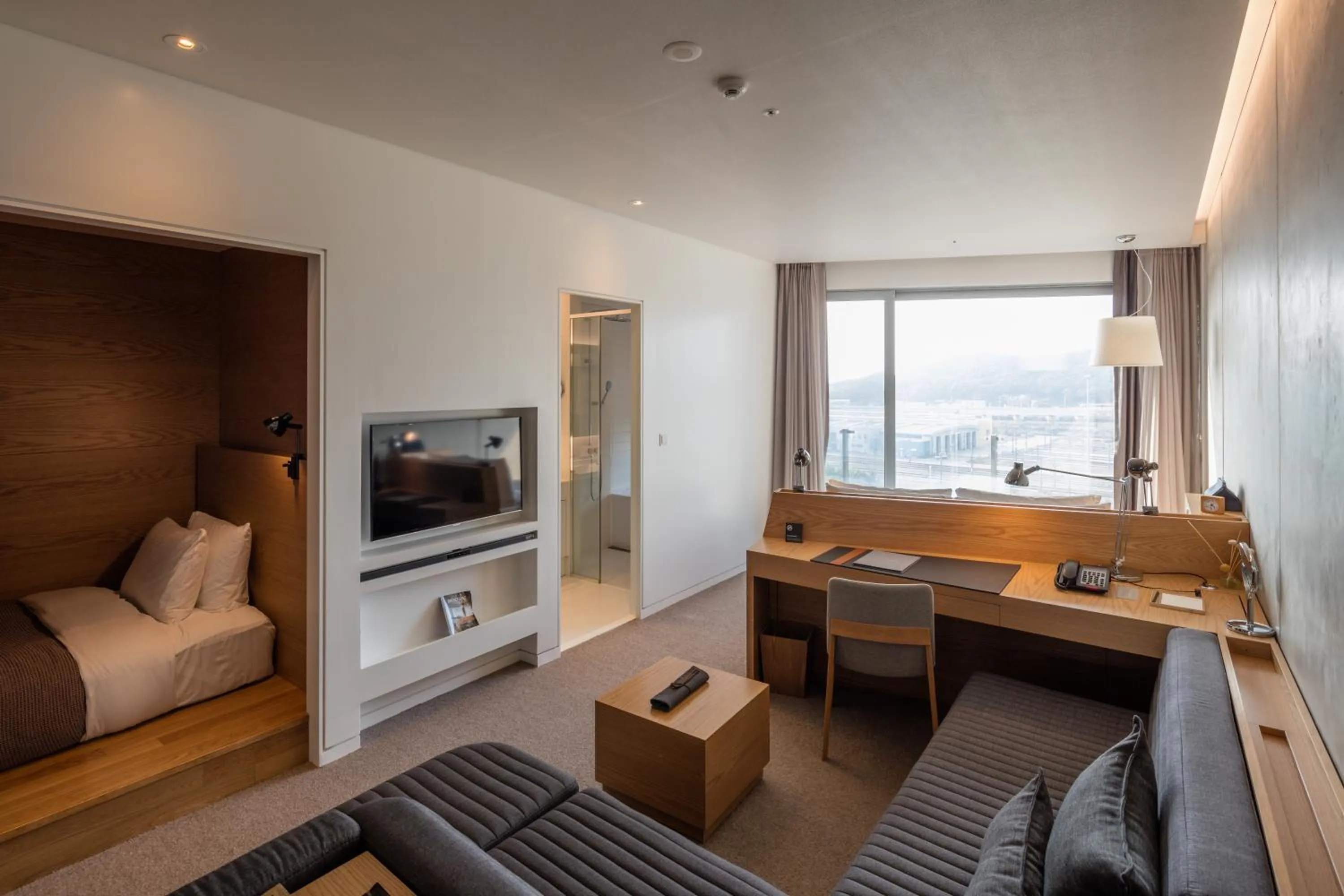 Bed in Nest Hotel Incheon