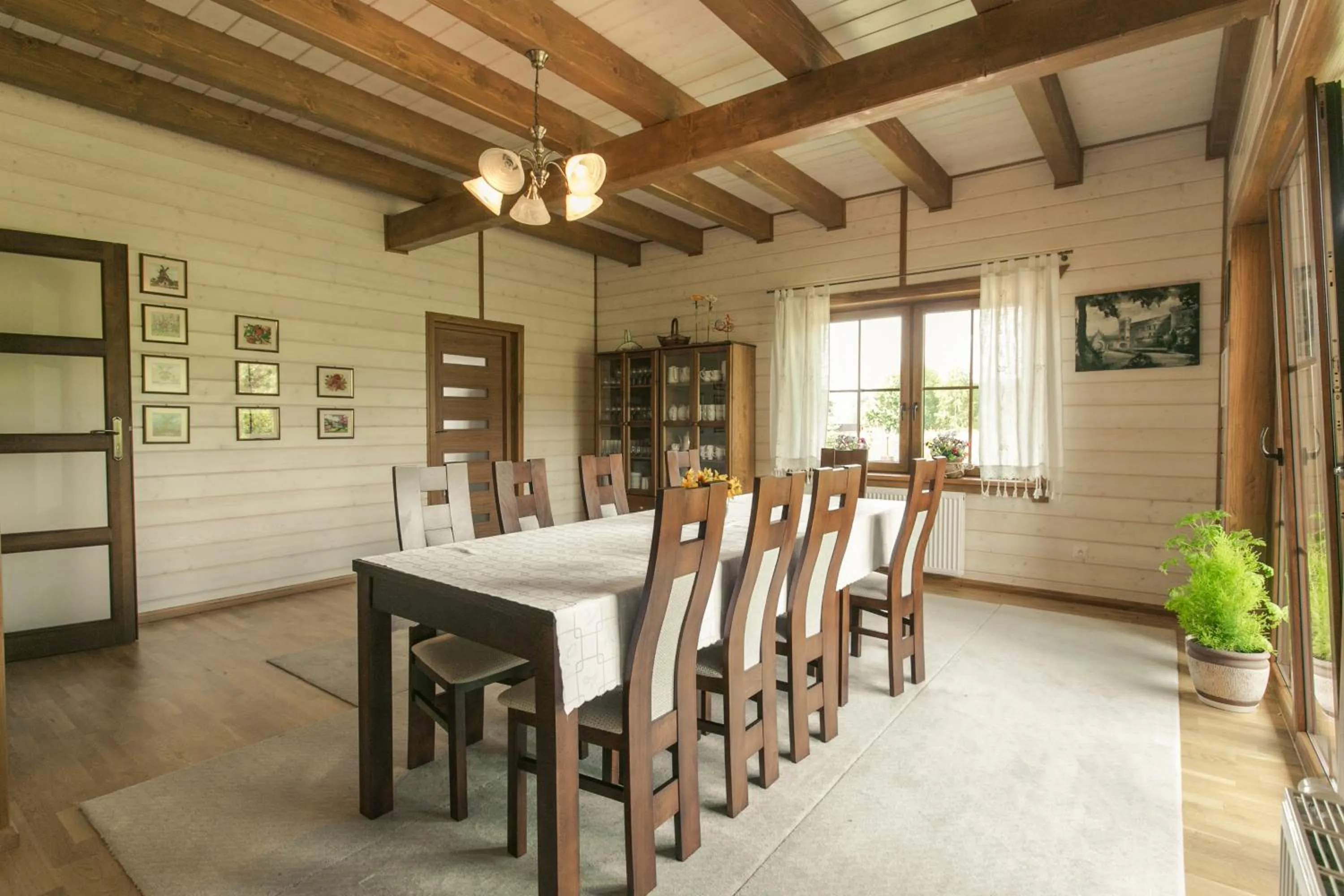 Dining area in Ośrodek Szkoleniowy Za Lasem