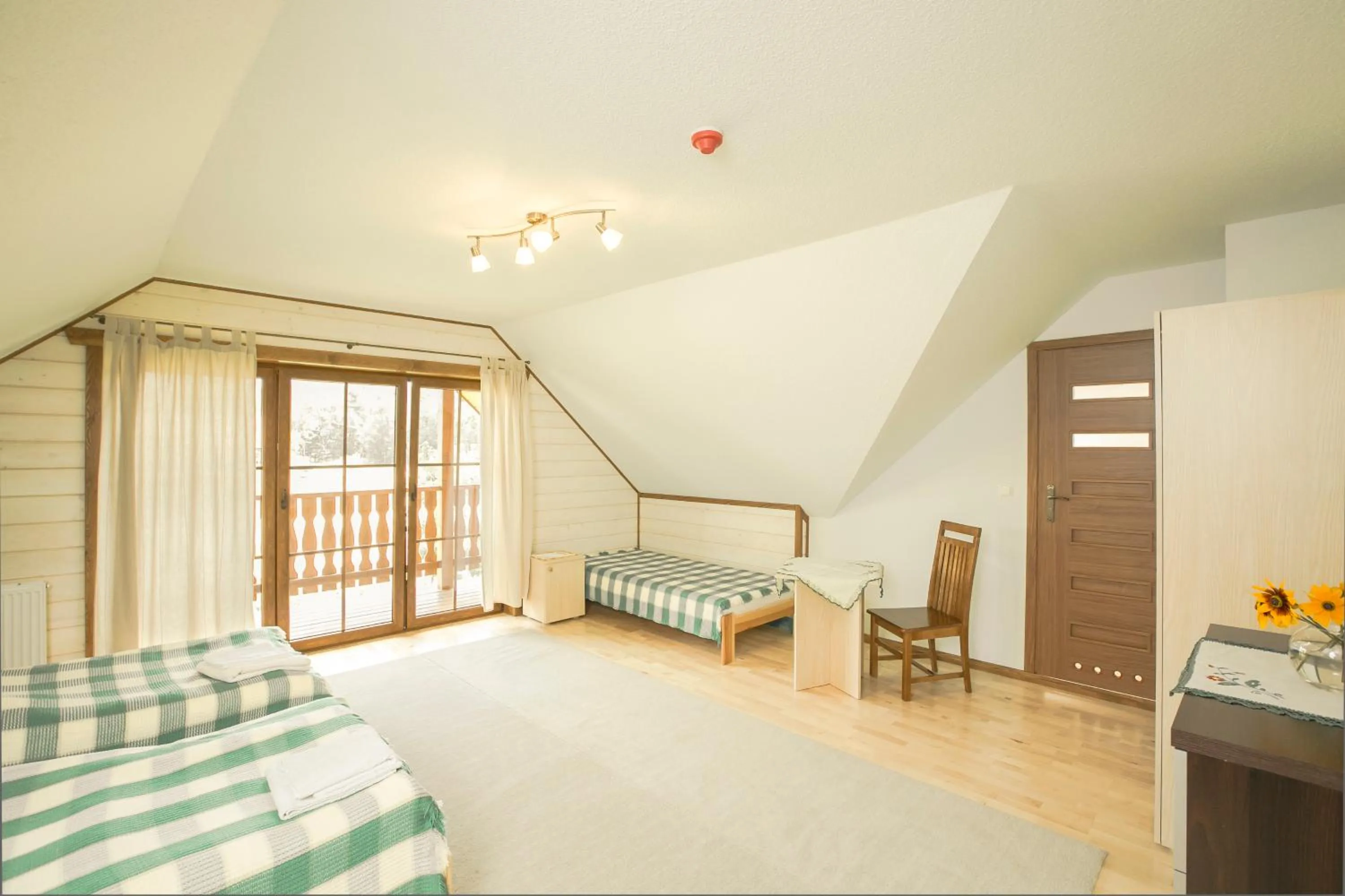 Bedroom in Ośrodek Szkoleniowy Za Lasem