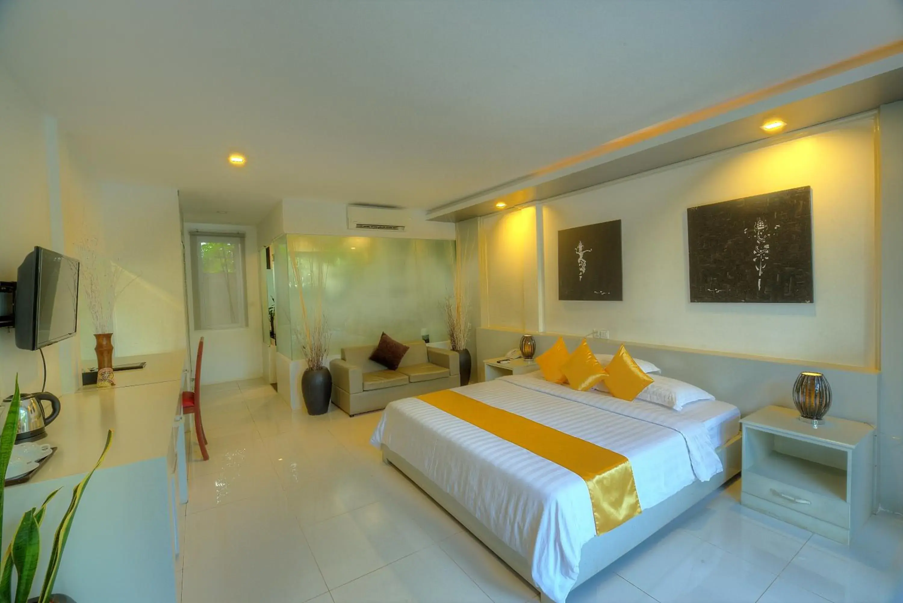 Bedroom, Bed in Angkor Sweet Night Hotel Bedroom, Bed in Angkor Sweet Night Hotel