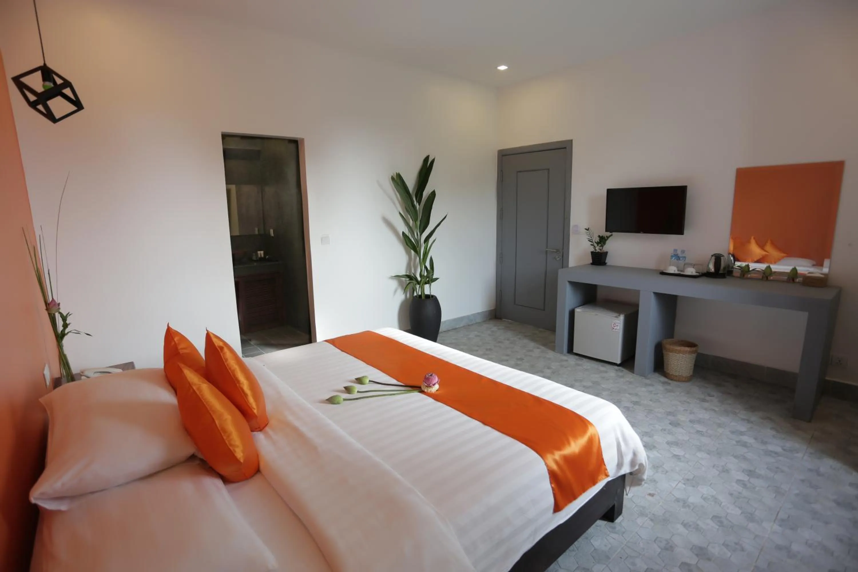 Photo of the whole room, Bed in Angkor Sweet Night Hotel