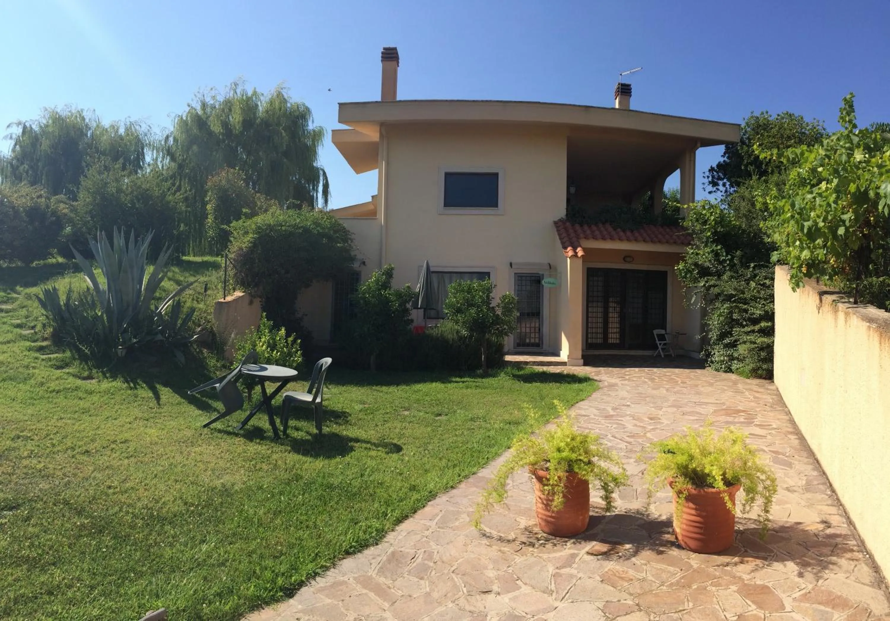 Patio in B&B Millennium