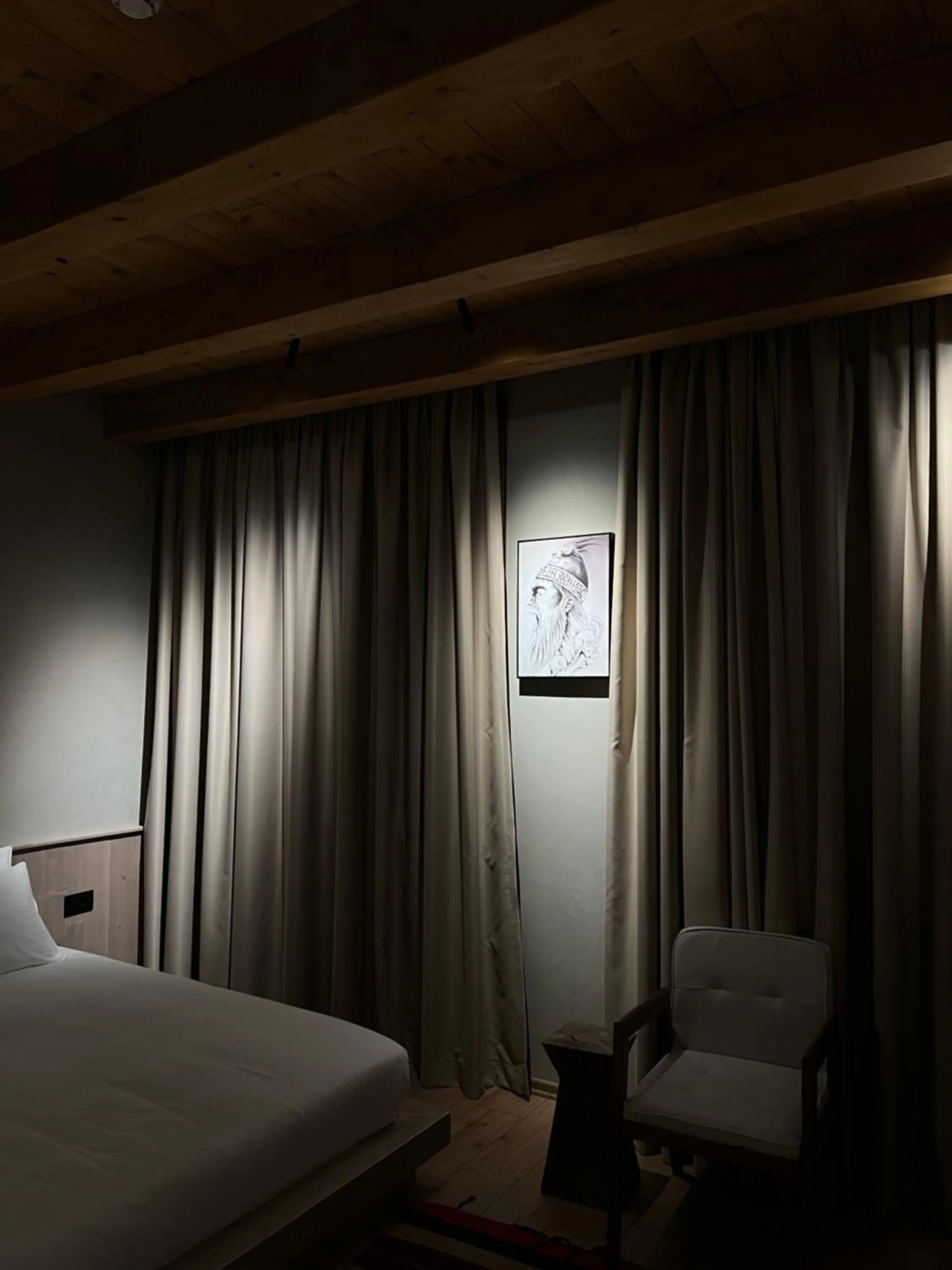 Bedroom, Bed in Faces & Places Boutique Hotel