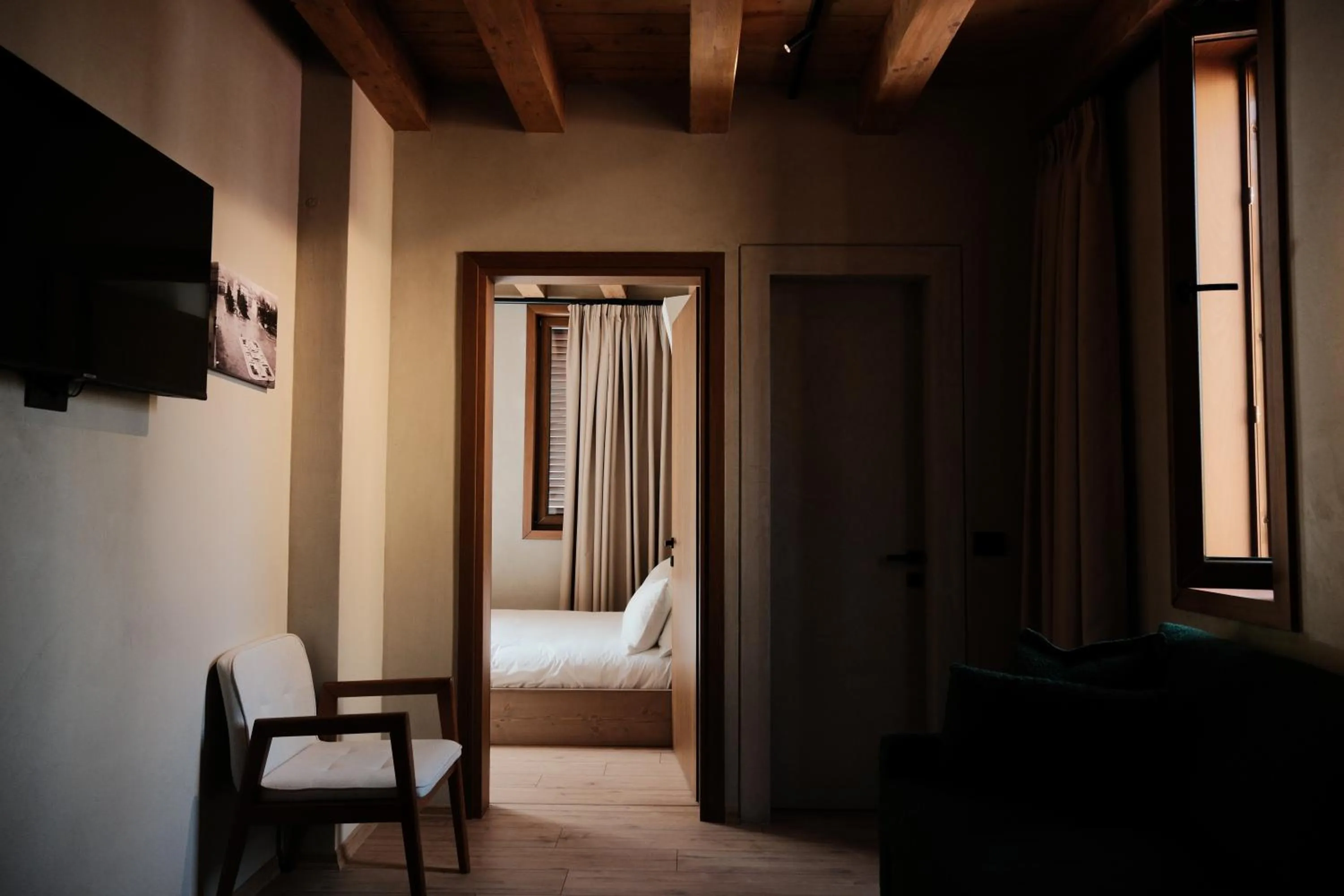 Bed in Faces & Places Boutique Hotel