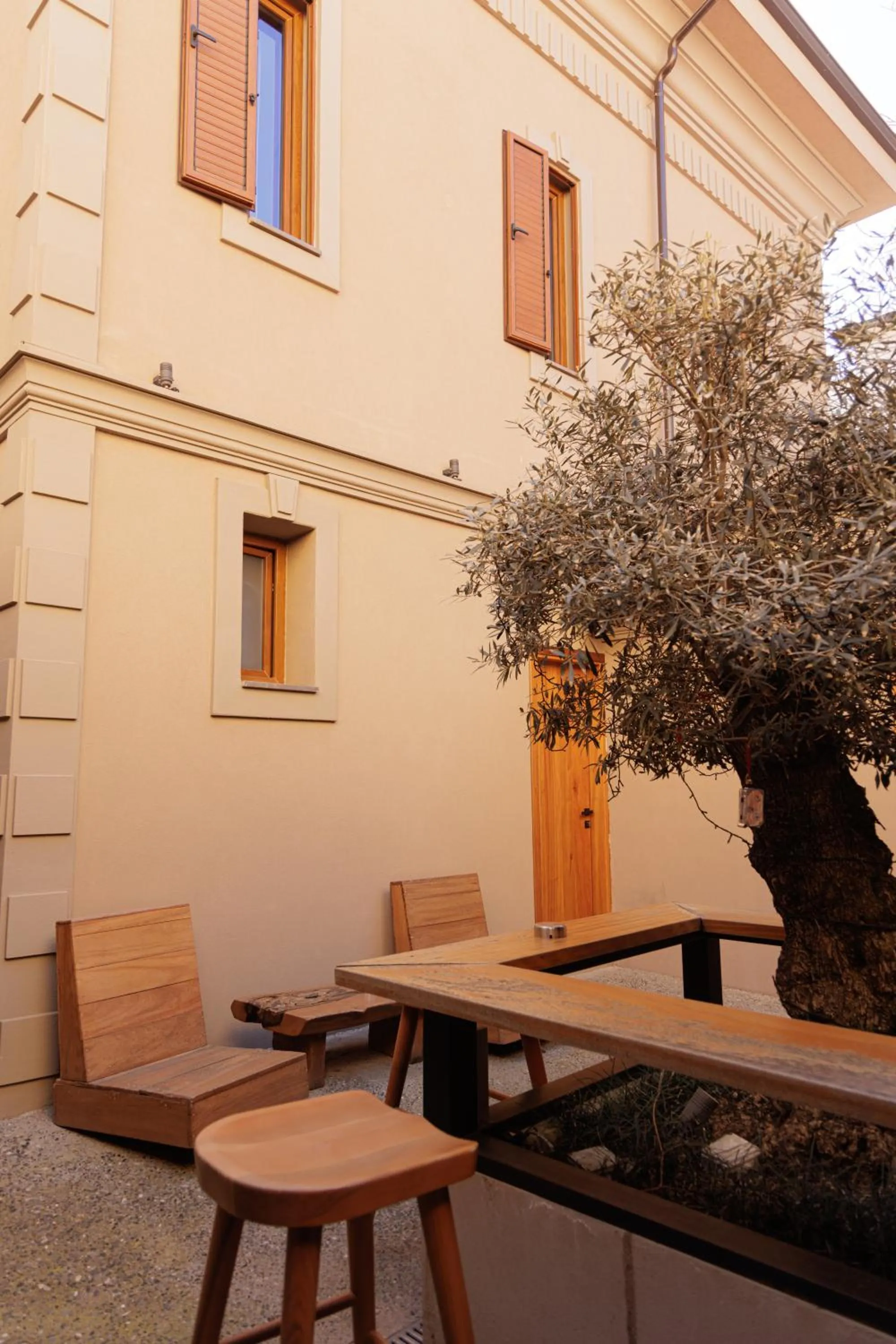 Patio in Faces & Places Boutique Hotel