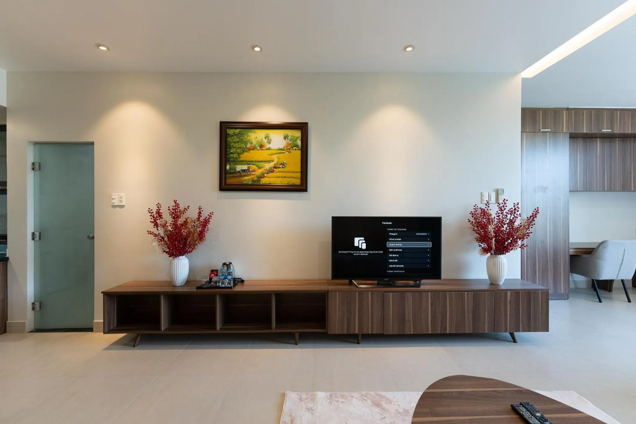 Living room in Thanh Long Hotel - Apartment