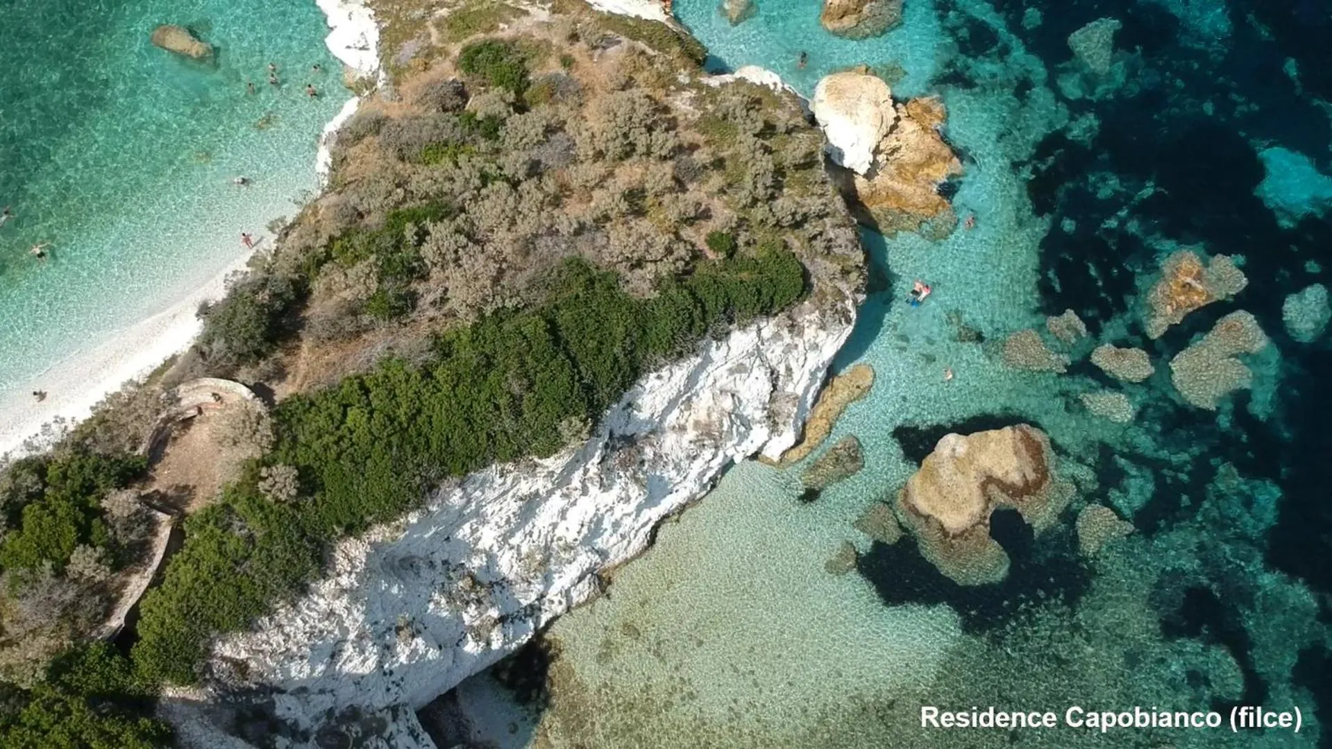 Bird's eye view in Residence Capobianco