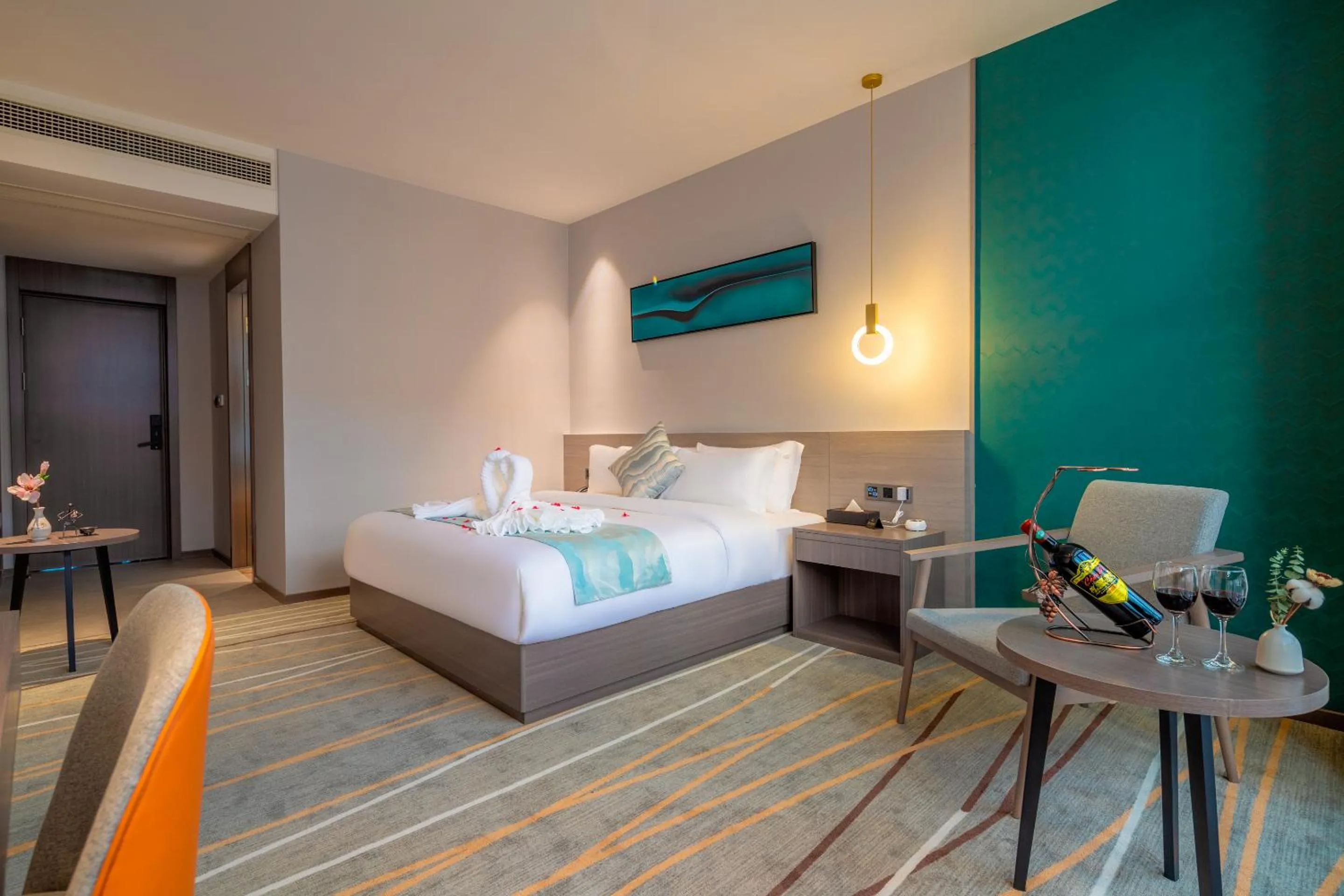 Bed in Luzhou Baian Smart Hotel