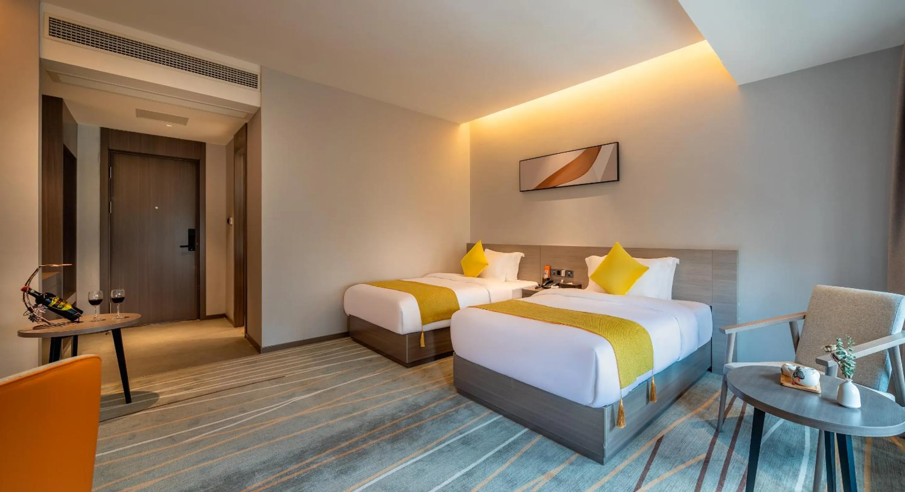 Bed in Luzhou Baian Smart Hotel