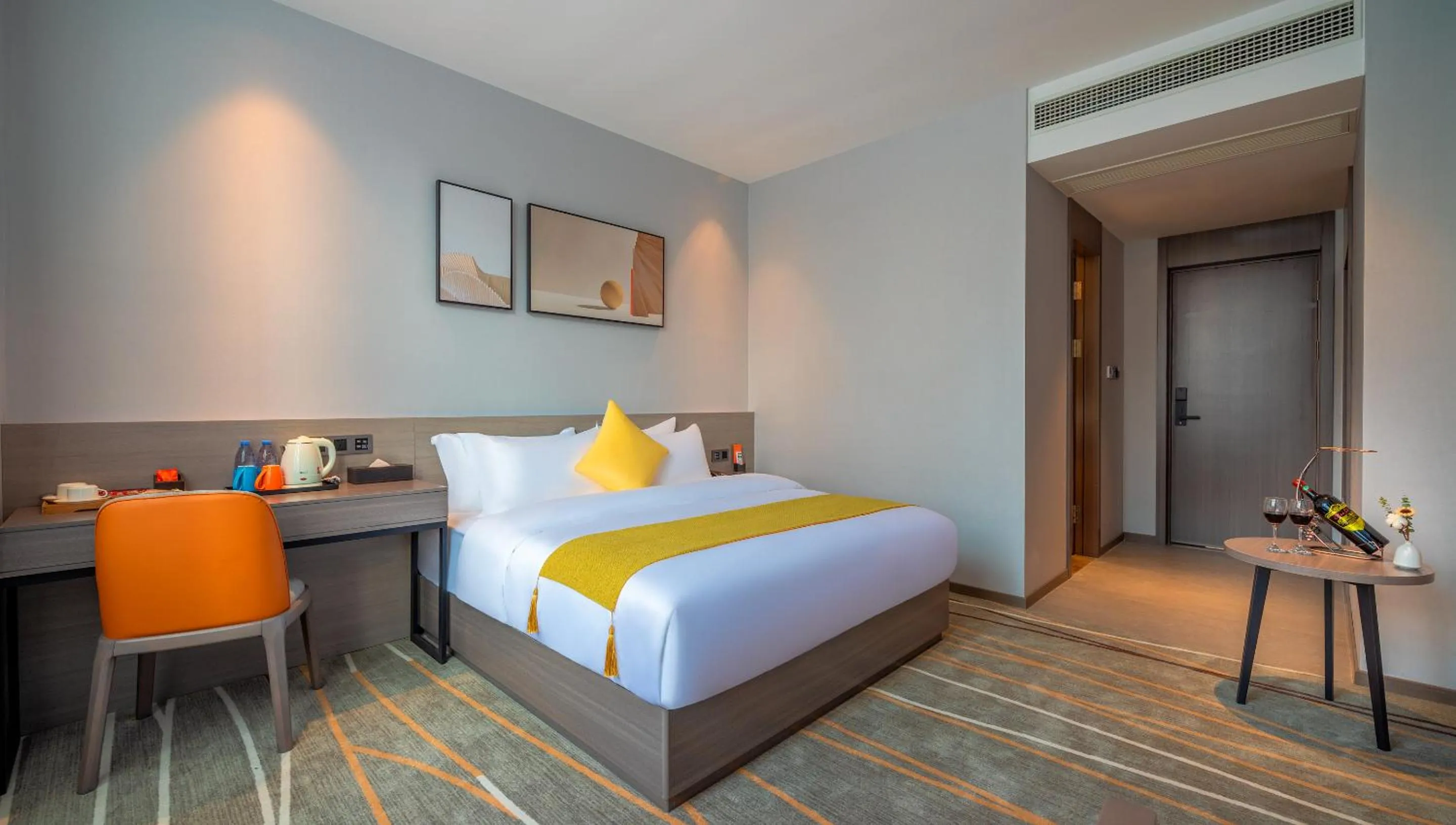 Bed in Luzhou Baian Smart Hotel