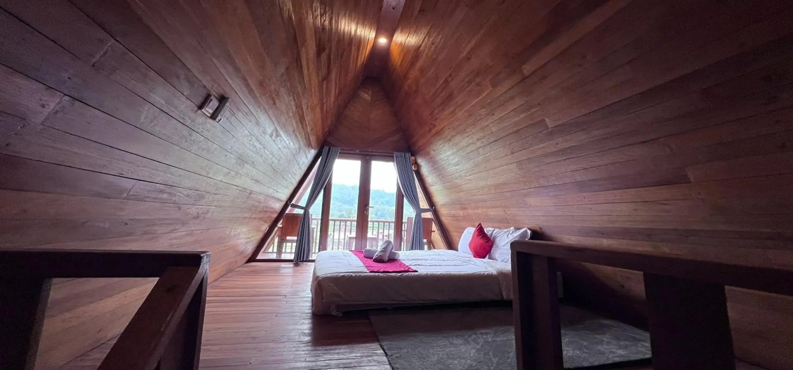 Bed in Umah Nanda Kintamani Bed in Umah Nanda Kintamani